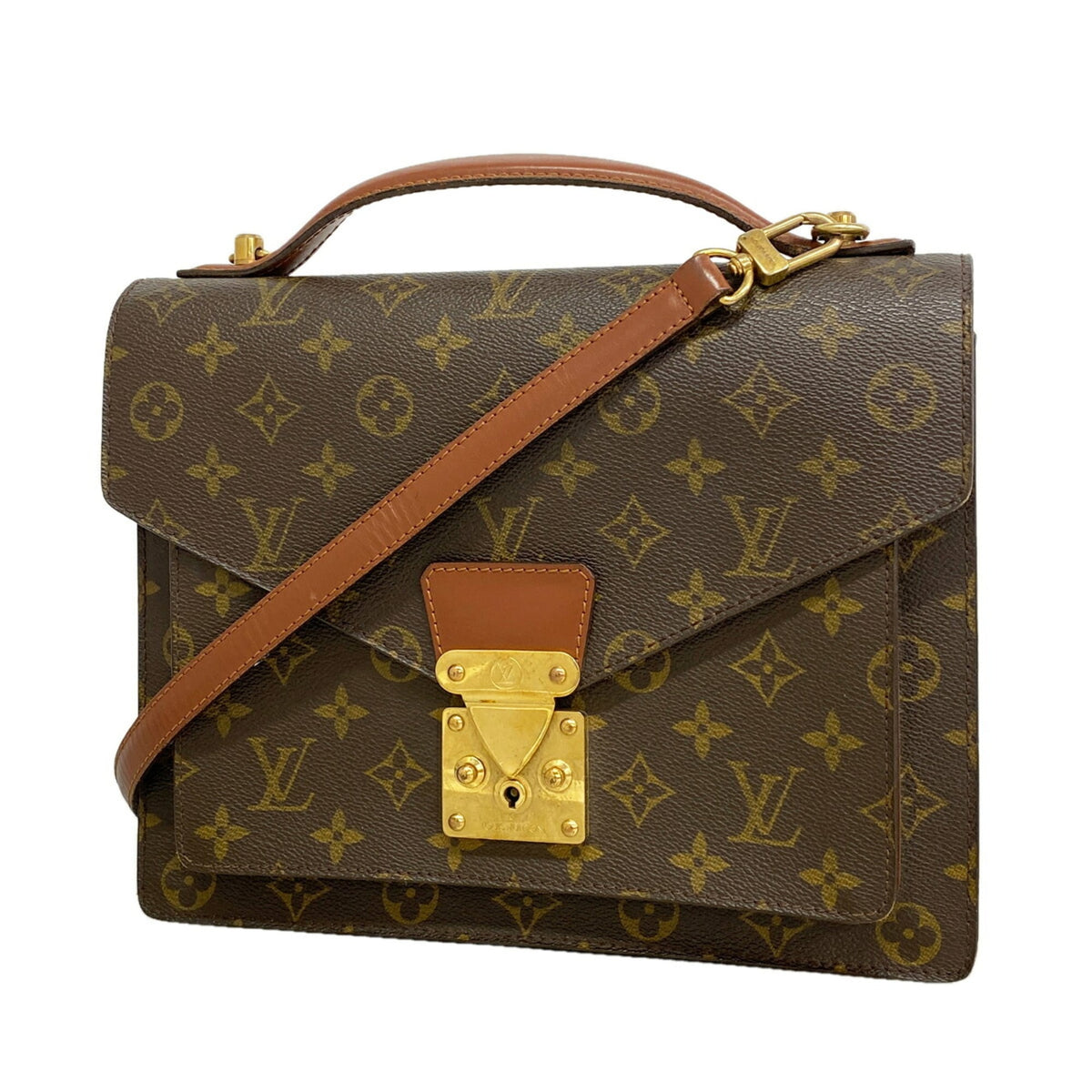 Louis Vuitton Brown Handbag (Pre-Owned)
