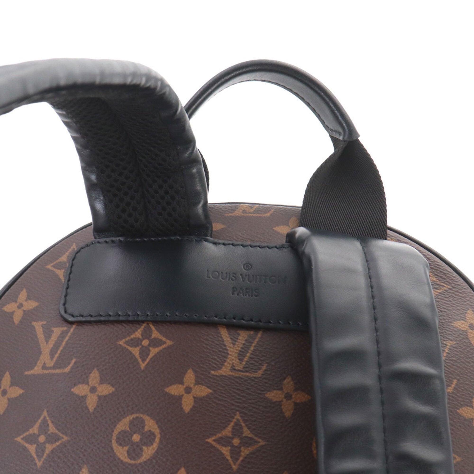 Louis Vuitton Black Brown Monogram Macassar Monogram Backpack (Pre-Owned)