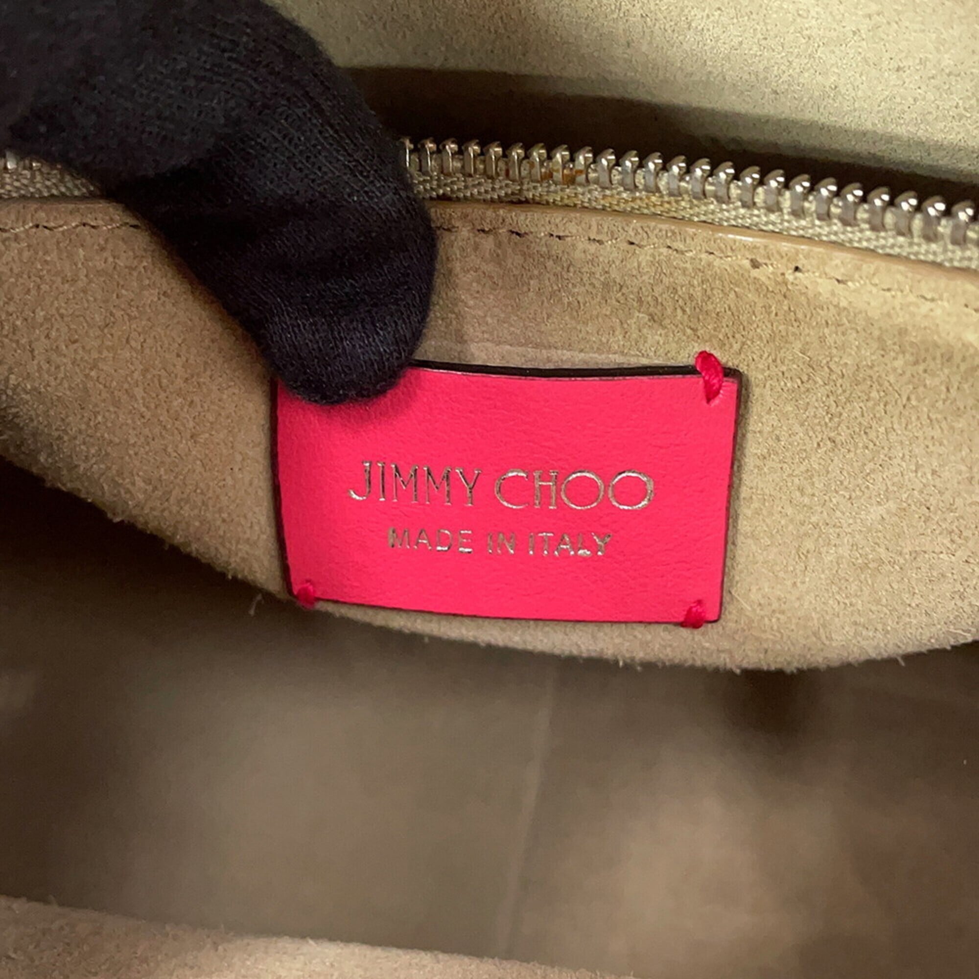 Jimmy Choo Pink Leather Handbag (Pre-Owned)