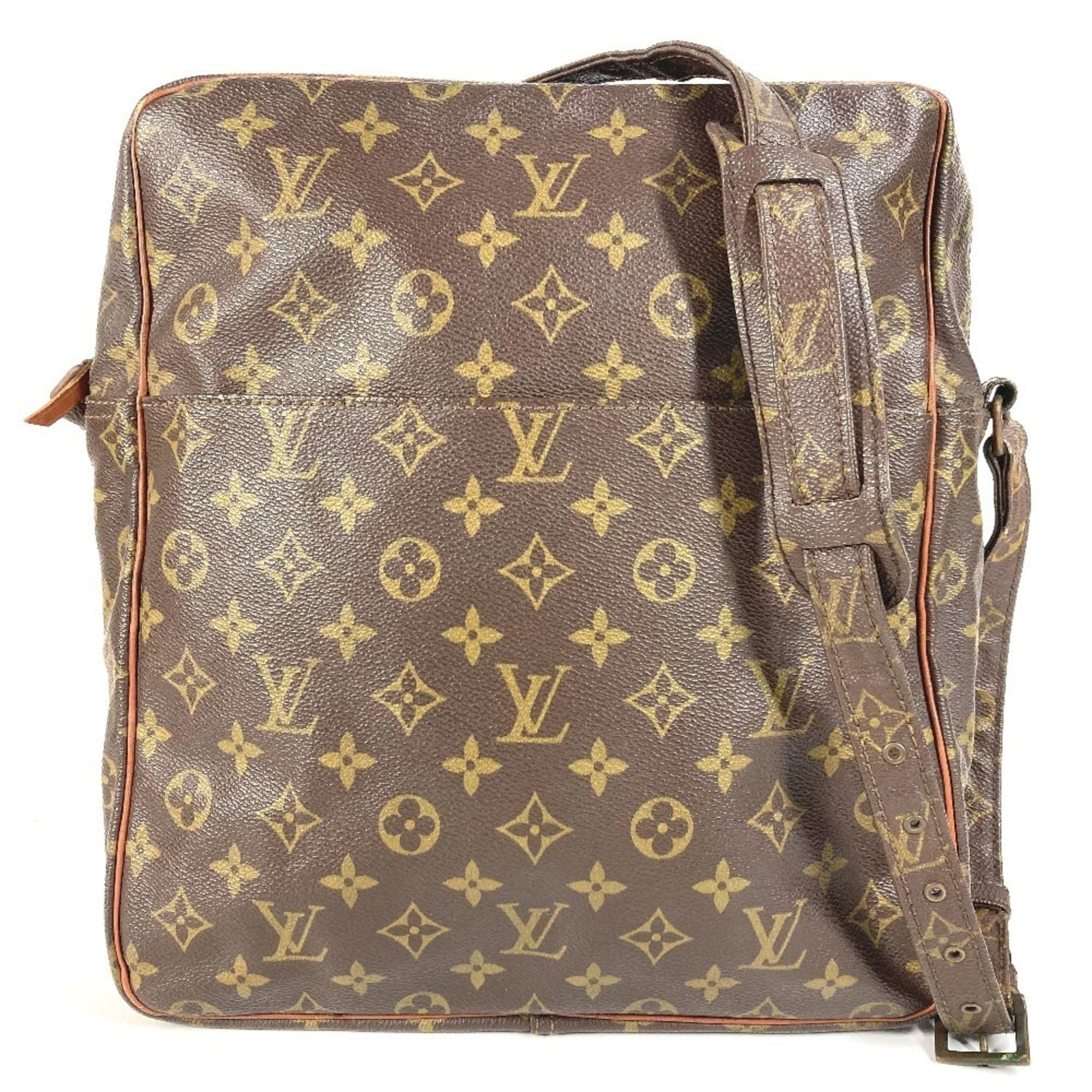Louis Vuitton Brown Galle Monogram Monogram Handbag Shoulder Bag (Pre-Owned)
