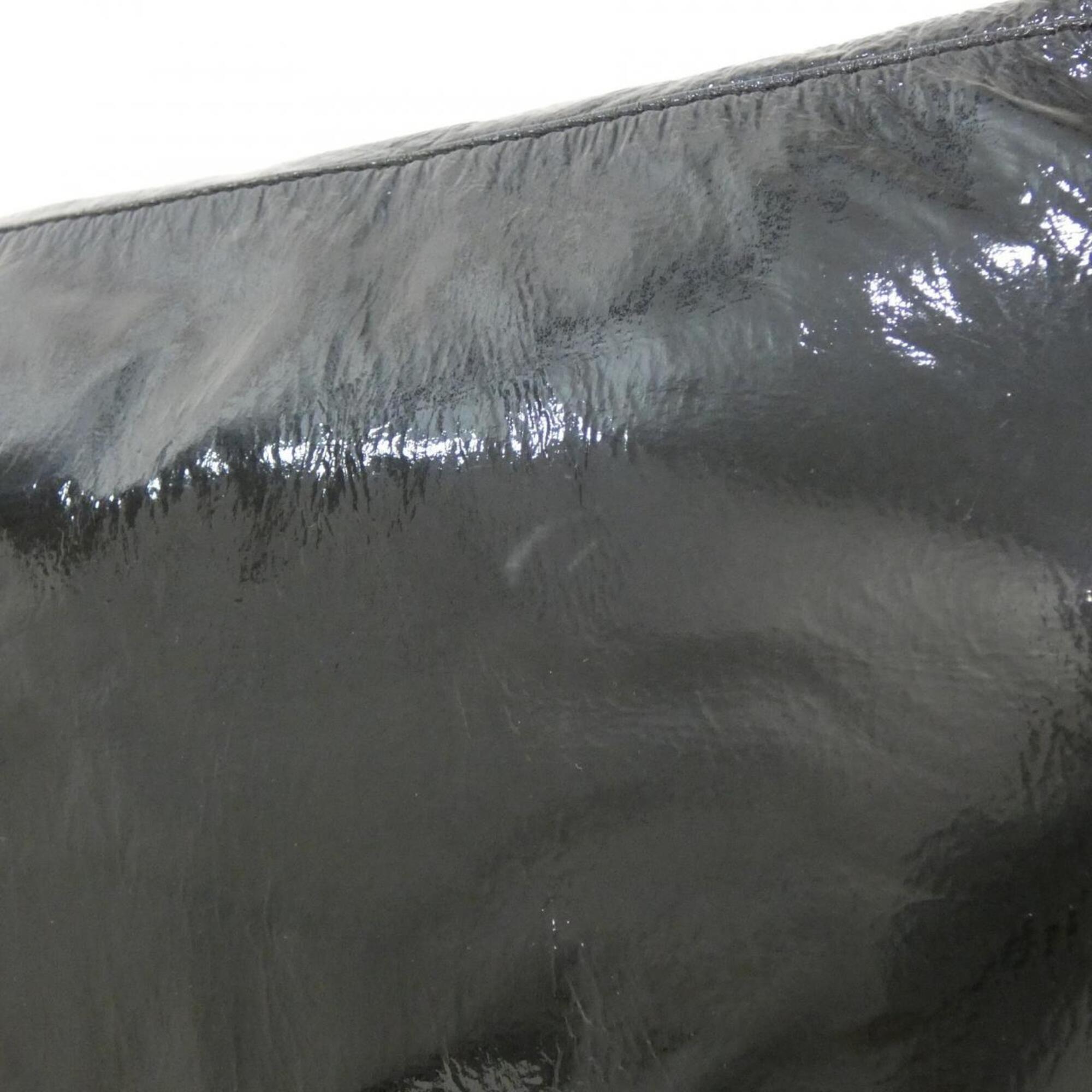 Chanel Black Pvc Shoulder Bag (Pre-Owned)