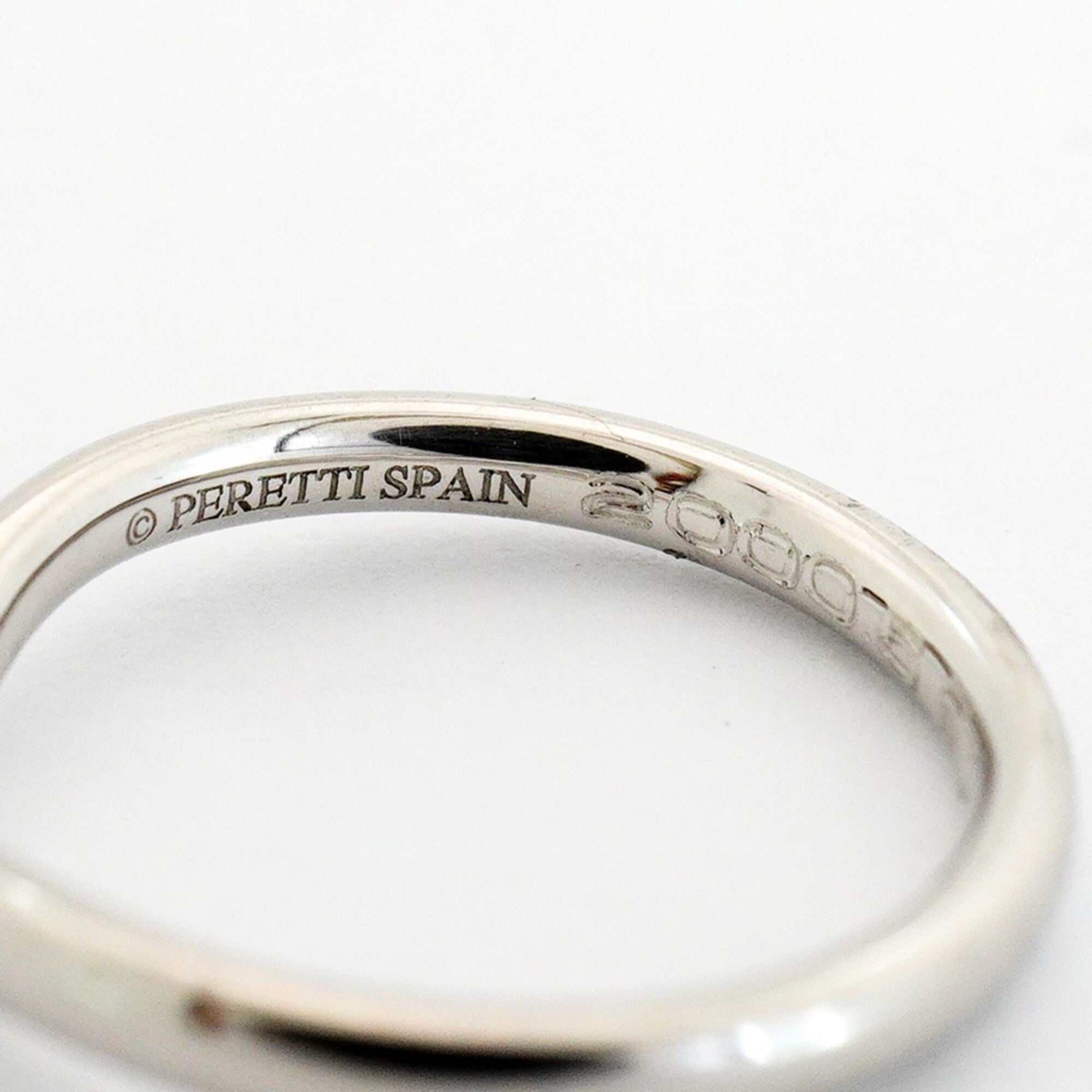 Tiffany Platinum 950 Band Ring (Pre-Owned)