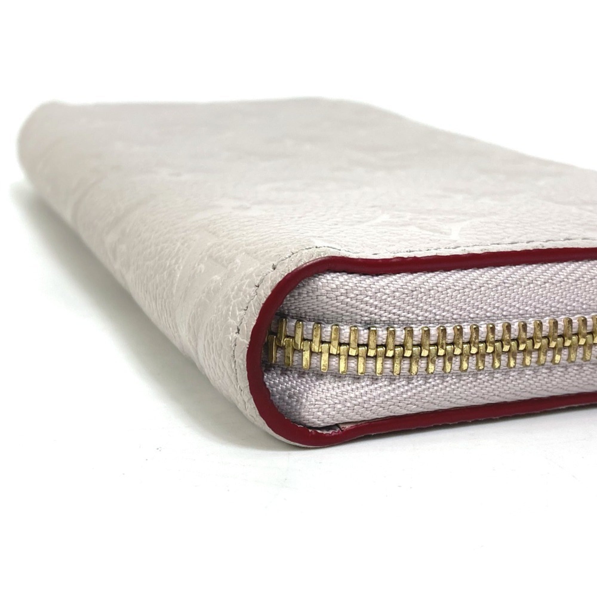 Louis Vuitton Monogram Empreinte Gray Monogram Empreinte Long Wallet (Bi-Fold) (Pre-Owned)