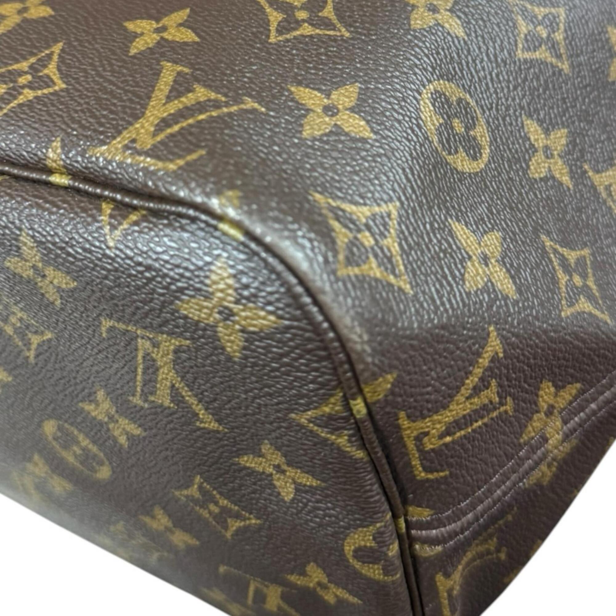 Louis Vuitton Brown Monogram Canvas Tote Bag (Pre-Owned)