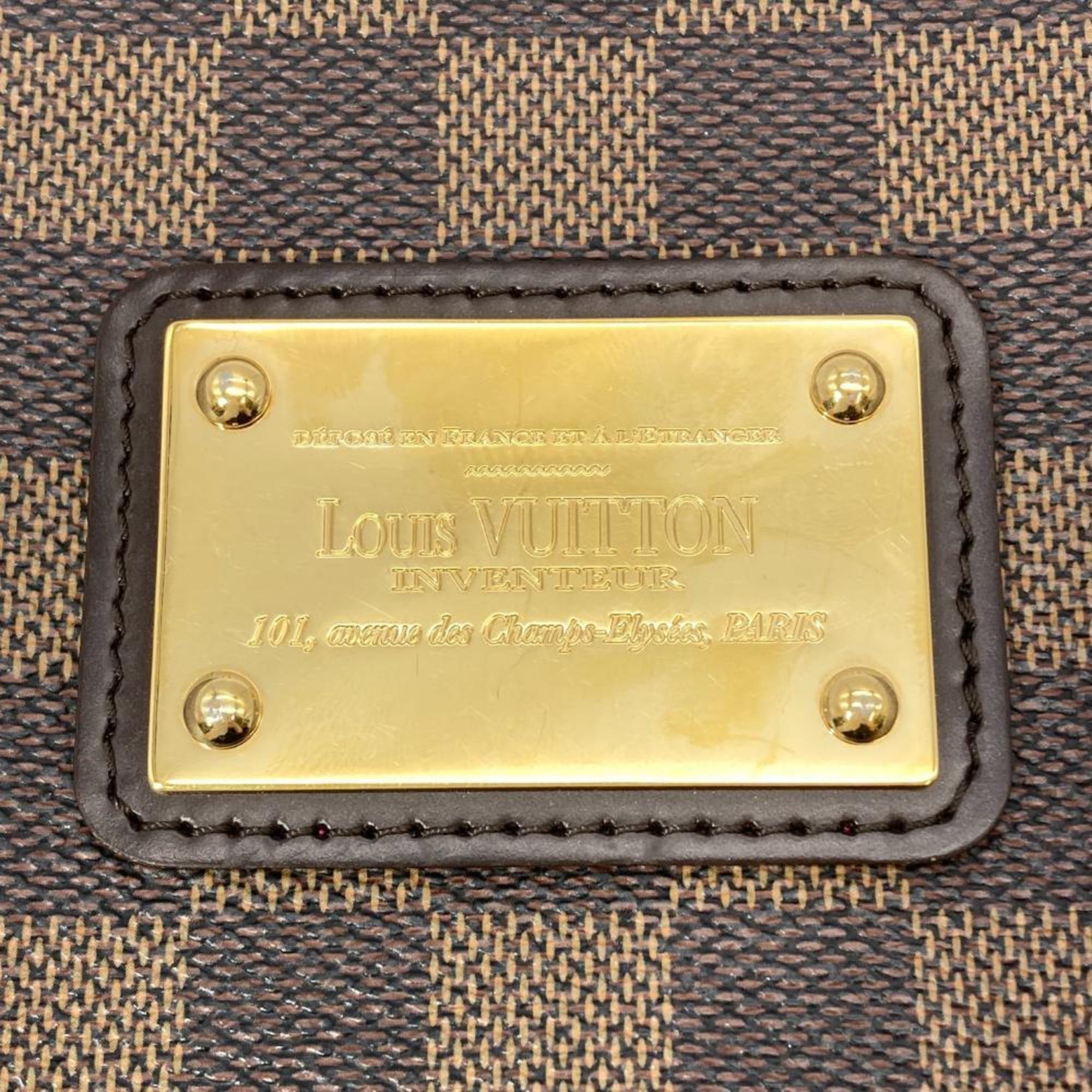Louis Vuitton Brown Damier Canvas Shoulder Bag (Pre-Owned)