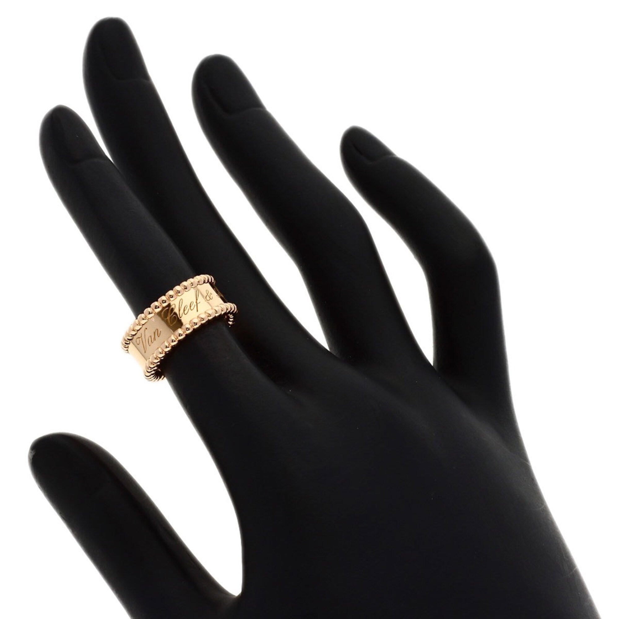 Van Cleef & Arpels Pink Gold (18K) Band Ring (Pre-Owned)
