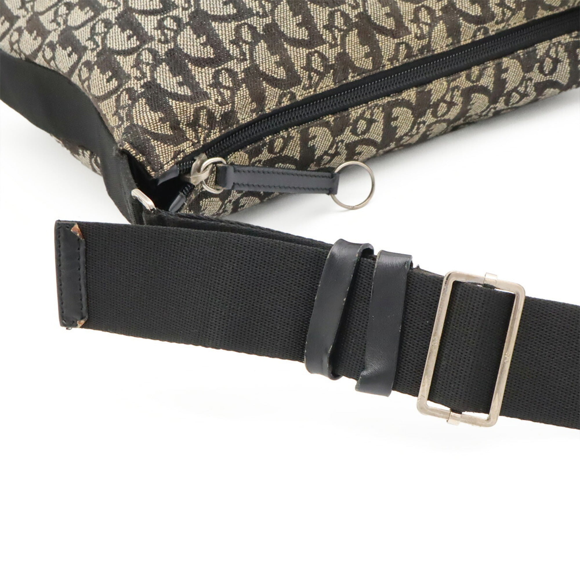 Christian Dior Black Trotter Shoulder Bag (Pre-Owned)
