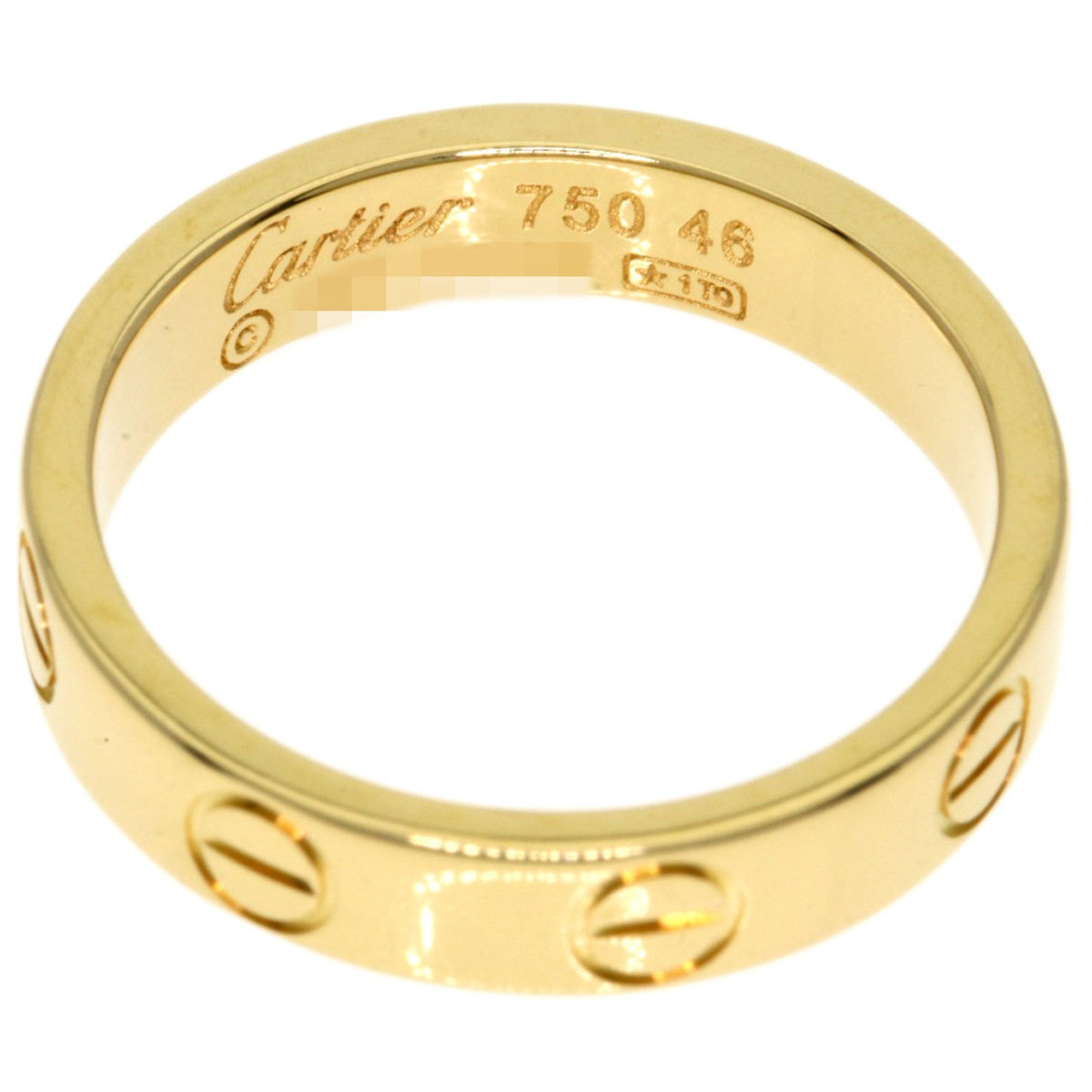 Cartier Yellow Gold Yellow Gold (18K) Band Ring (Pre-Owned)