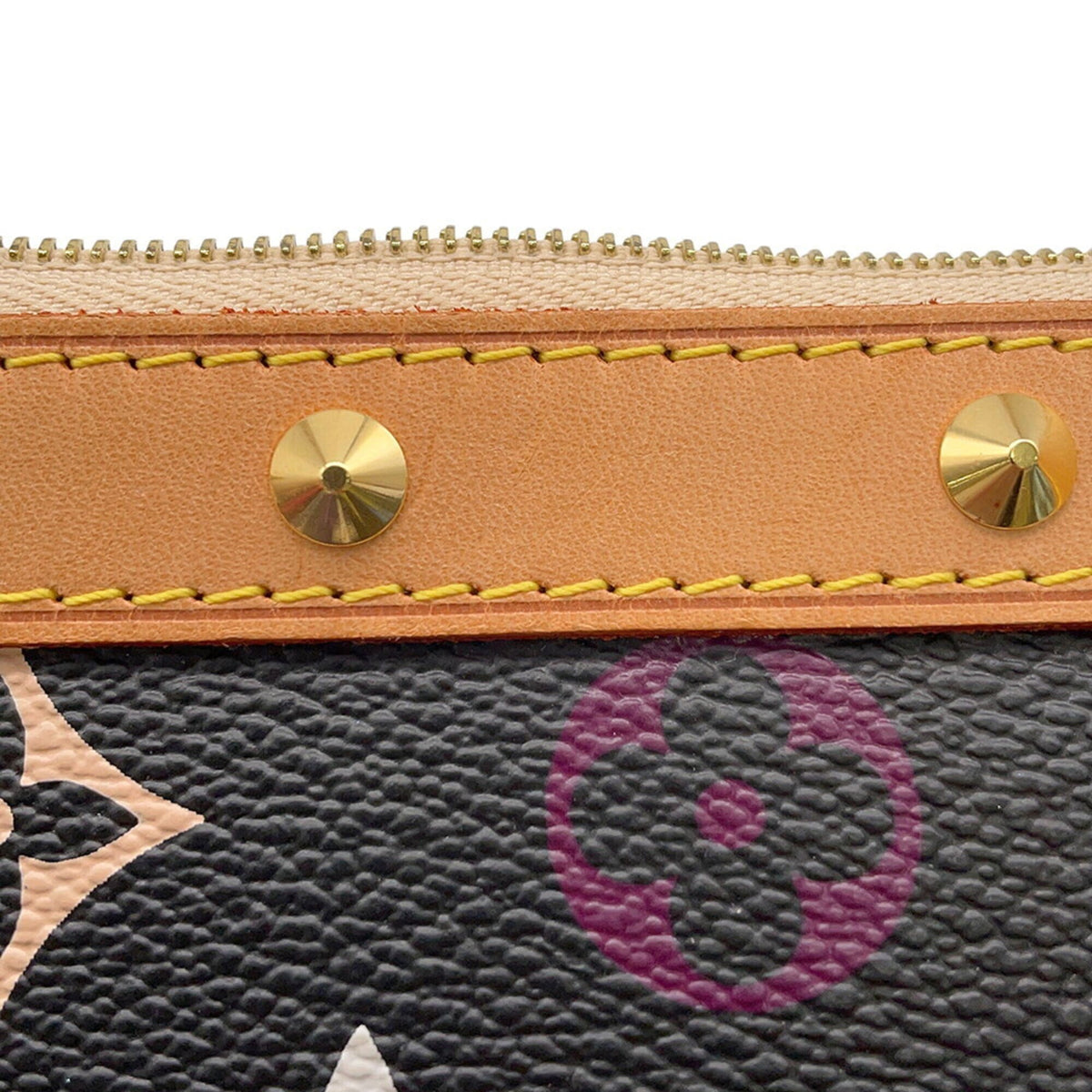 Louis Vuitton Monogram Multicolore Beige Black Noir Monogram Multicolore Handbag Pochette (Pre-Owned)