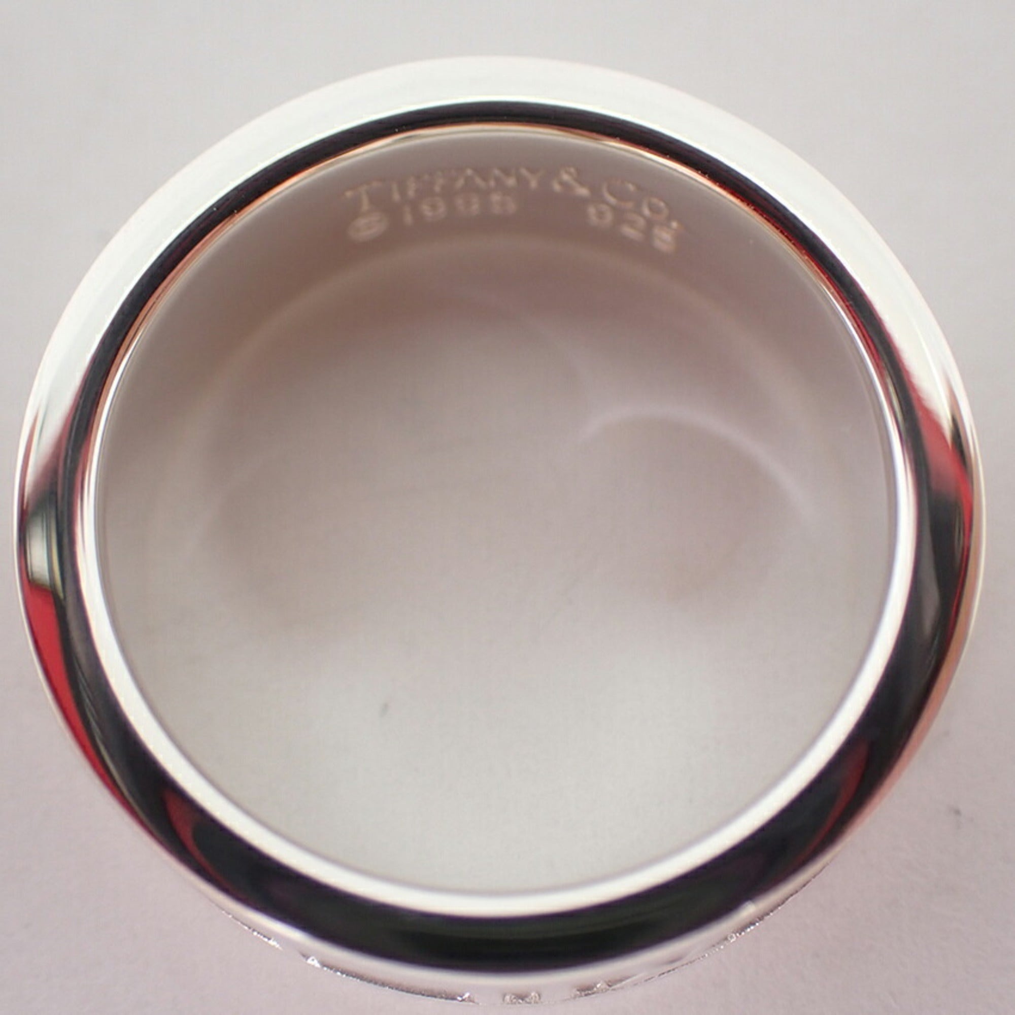Tiffany Sterling Silver 925 Band Ring (Pre-Owned)