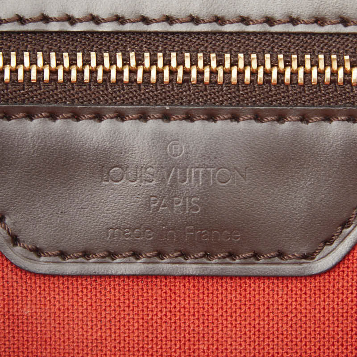 Louis Vuitton Brown Damier Canvas Damier Canvas Shoulder Bag Tote Bag (Pre-Owned)
