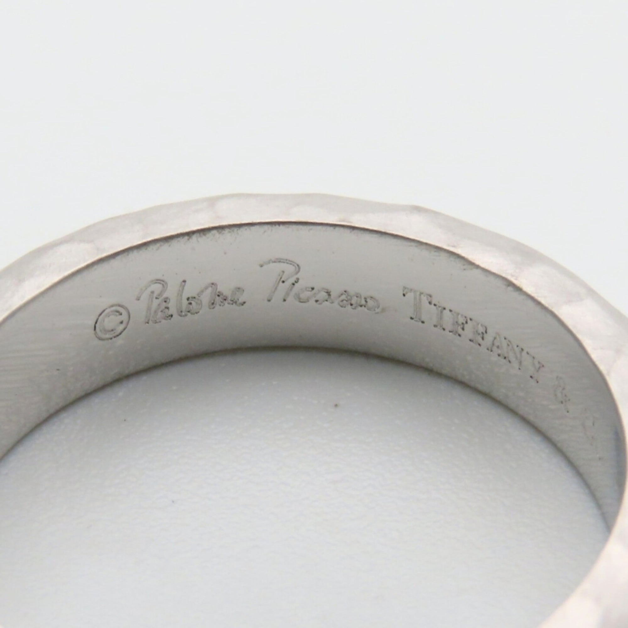 Tiffany White Gold White Gold (18K) Band Ring (Pre-Owned)