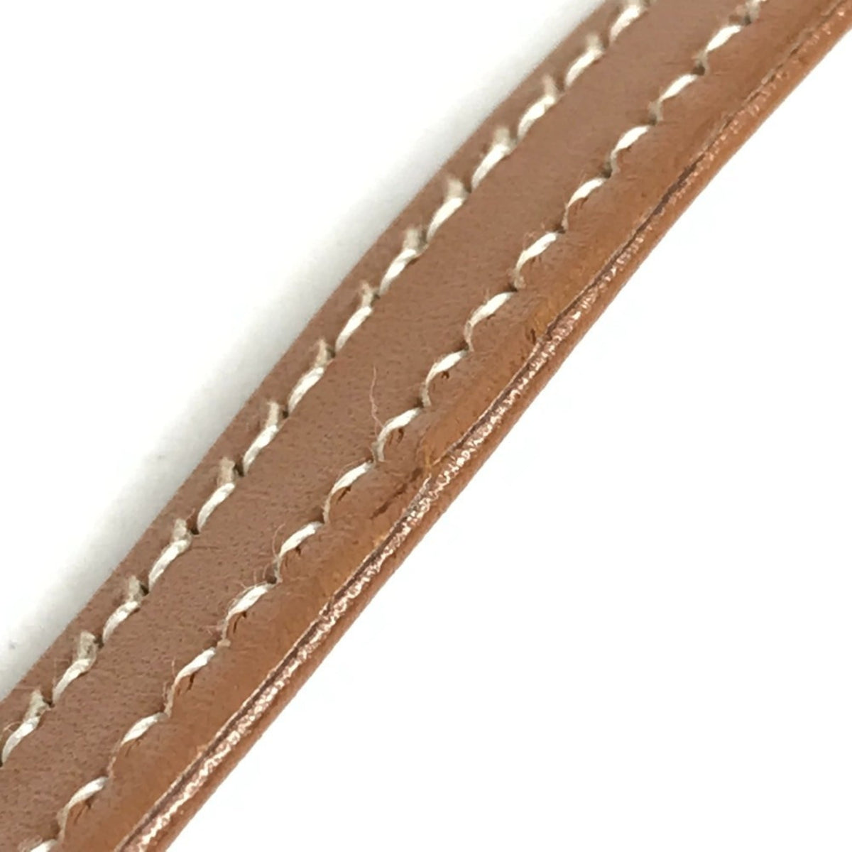 Hermes Brown Natural Chamonix Leather Shoulder Bag (Pre-Owned)
