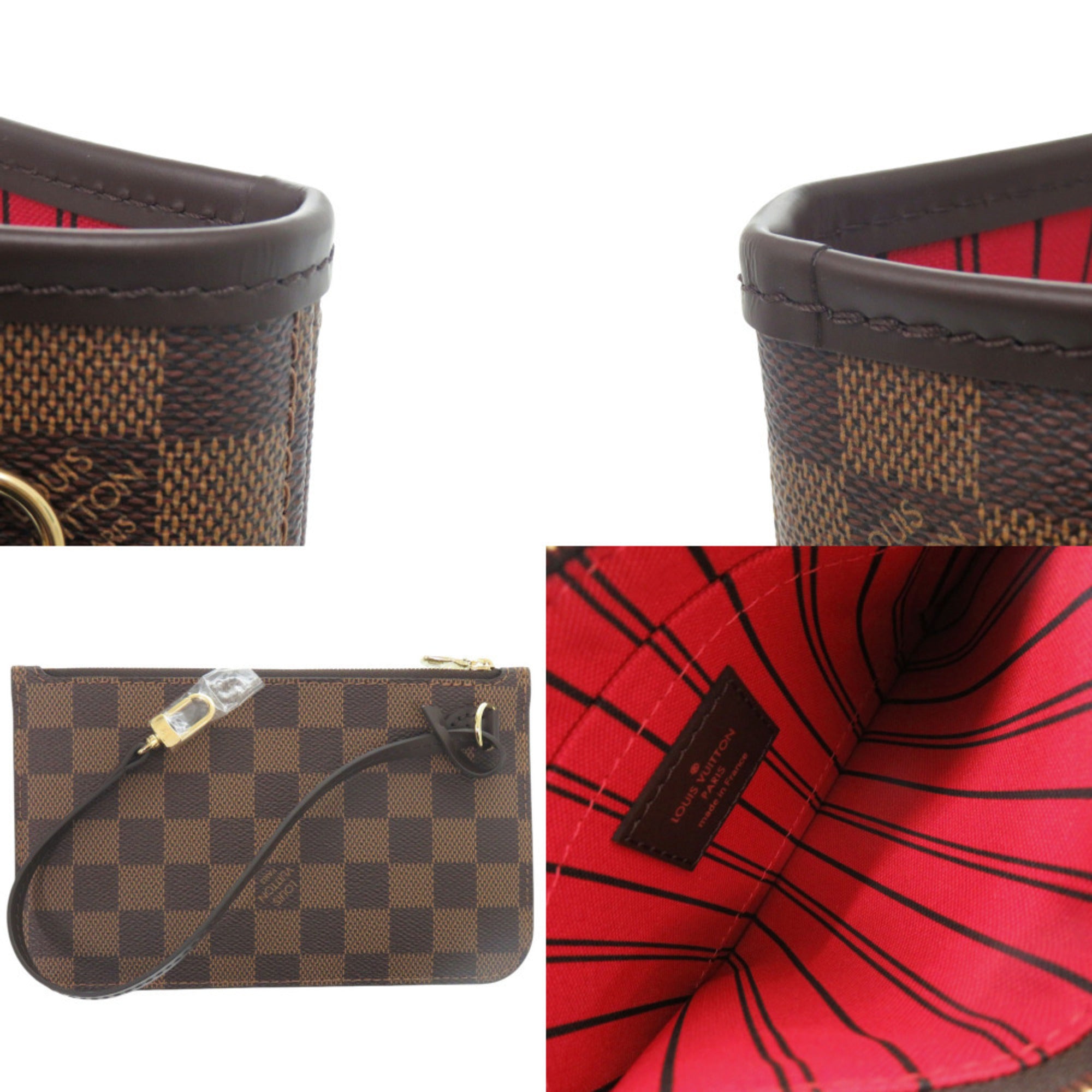 Louis Vuitton Brown Damier Canvas Damier Canvas Tote Bag (Pre-Owned)