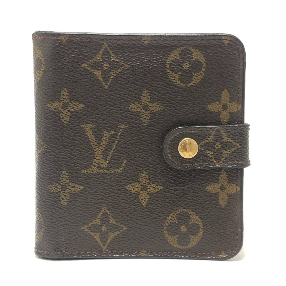 Louis Vuitton Brown Galle Monogram Monogram Wallet (Bi-Fold) (Pre-Owned)