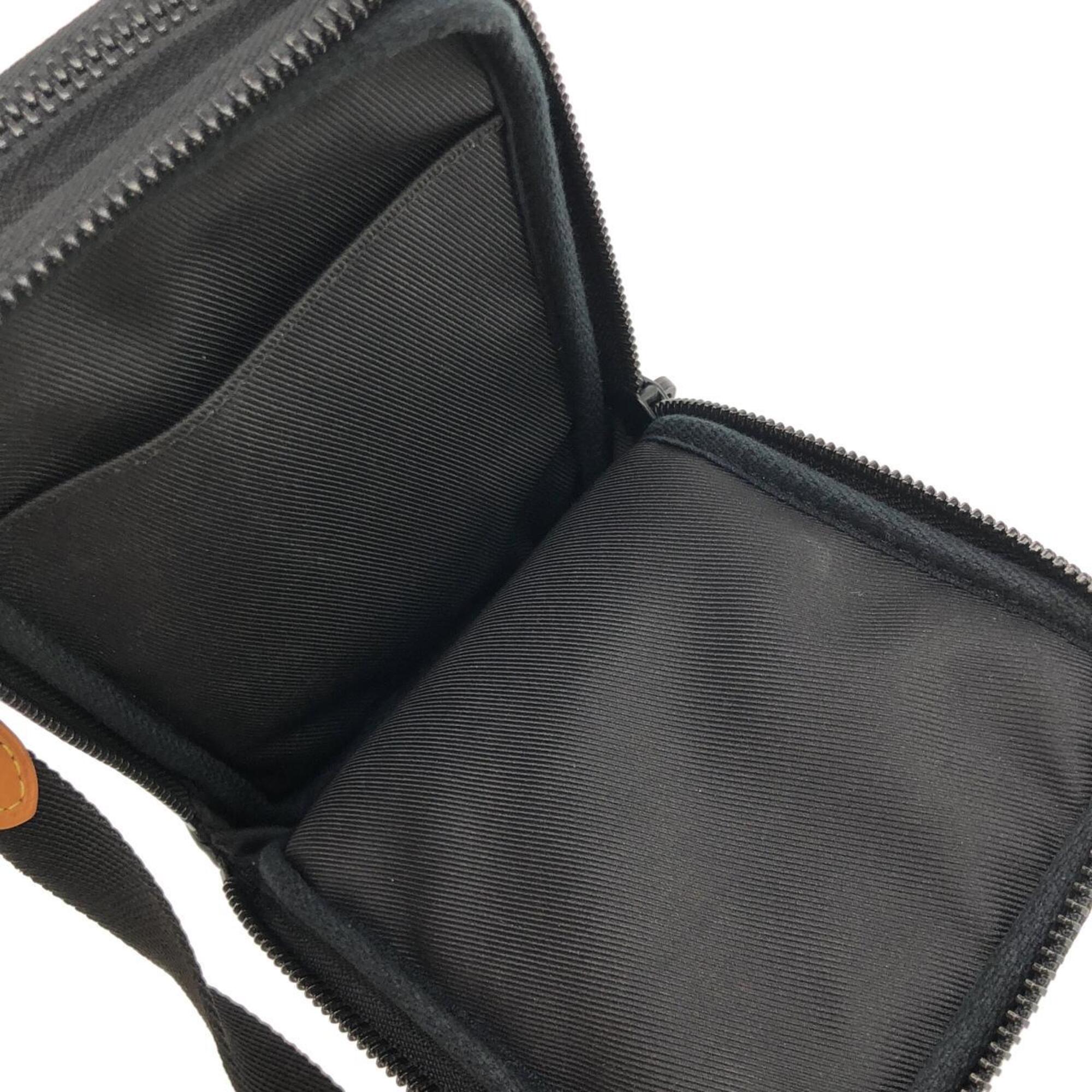 Louis Vuitton Ebene Coated Canvas Handbag Pouch Shoulder Bag (Pre-Owned)