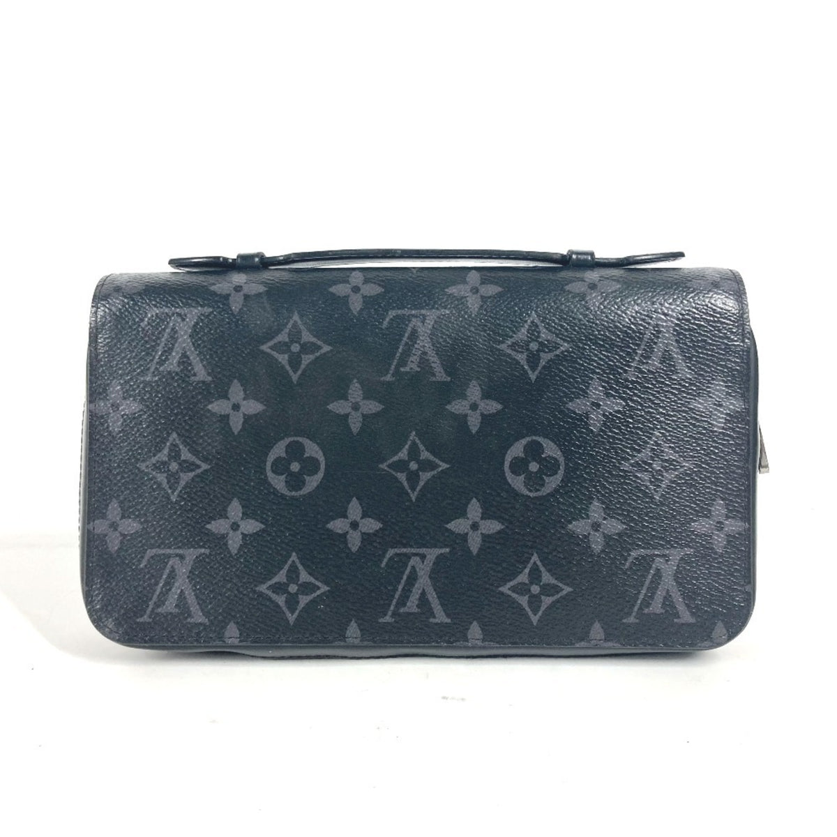 Louis Vuitton Monogram Eclipse Black Monogram Eclipse Long Wallet (Bi-Fold) (Pre-Owned)