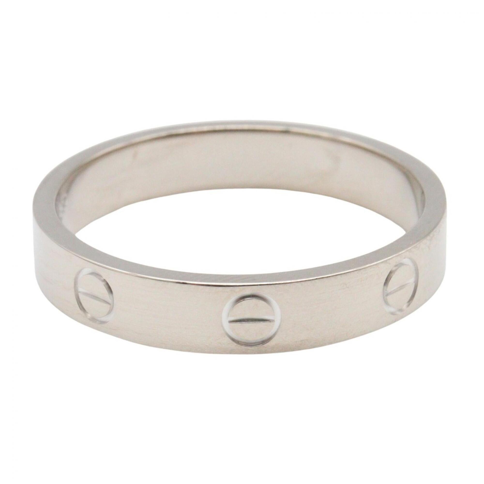 Cartier Silver White Gold (18K) Band Ring (Pre-Owned)