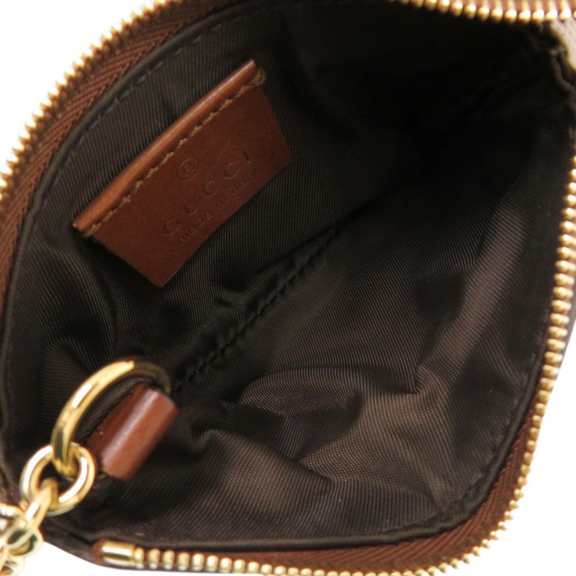 Gucci Beige Gg Supreme Coin Purse/Coin Case (Pre-Owned)