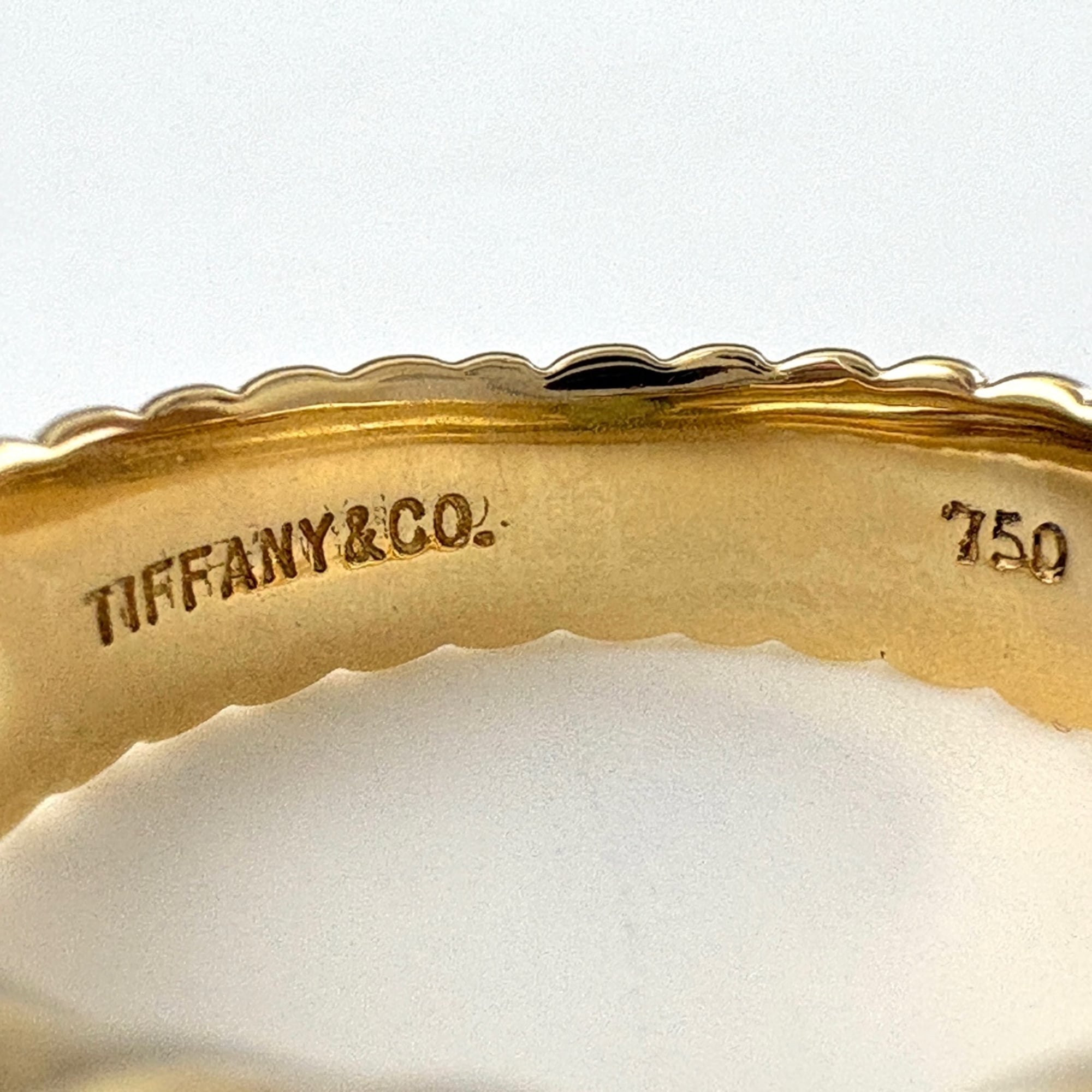 Tiffany Yellow Gold (18K) Band Ring (Pre-Owned)