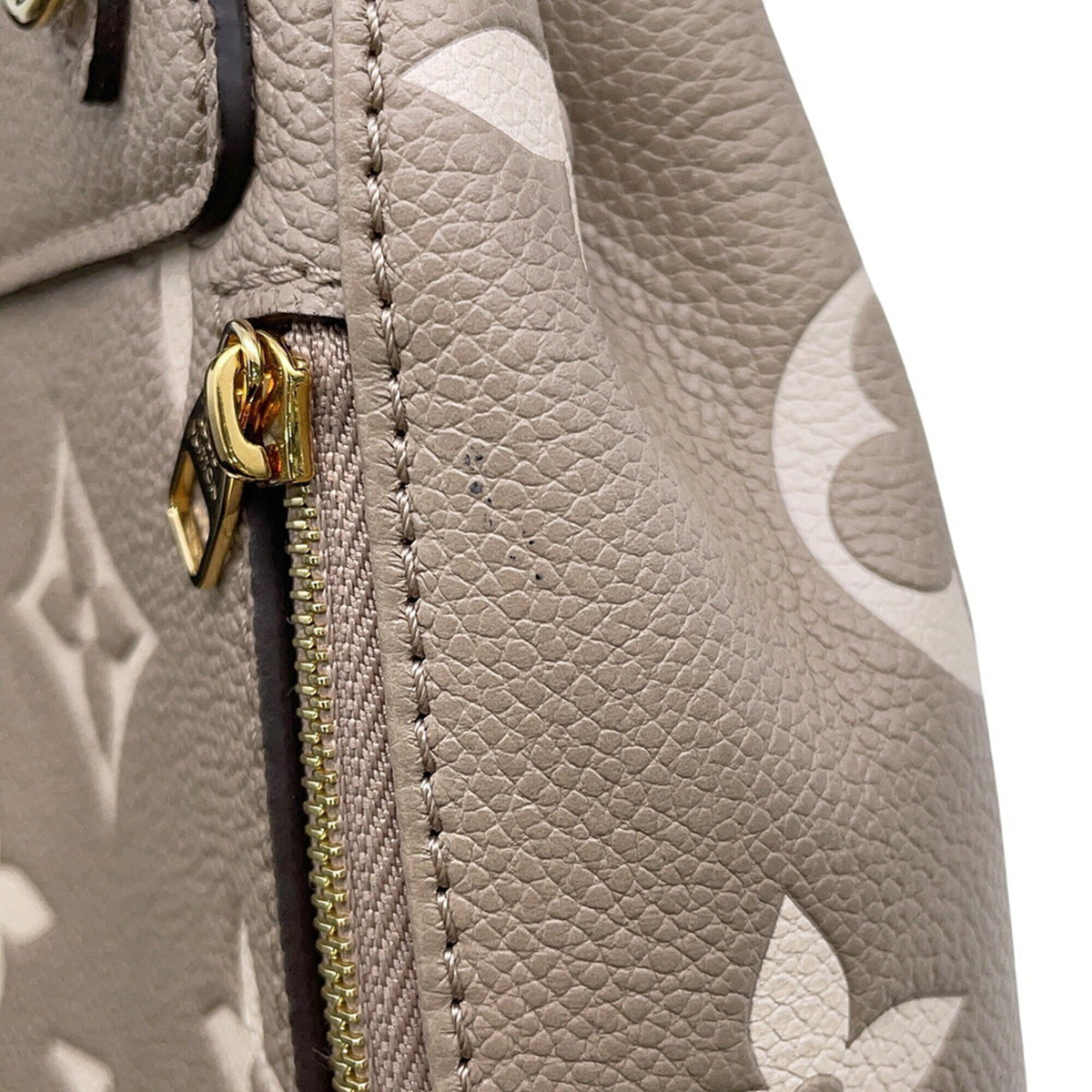 Louis Vuitton Monogram Empreinte Beige Monogram Empreinte Handbag (Pre-Owned)