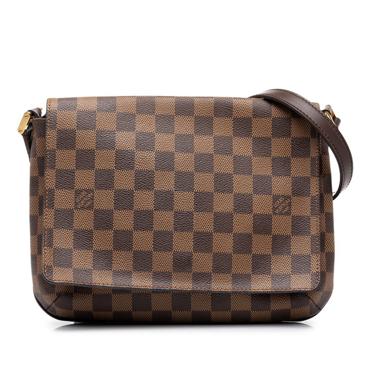Louis Vuitton Damier Brown Pvc Leather Shoulder Bag (Pre-Owned)