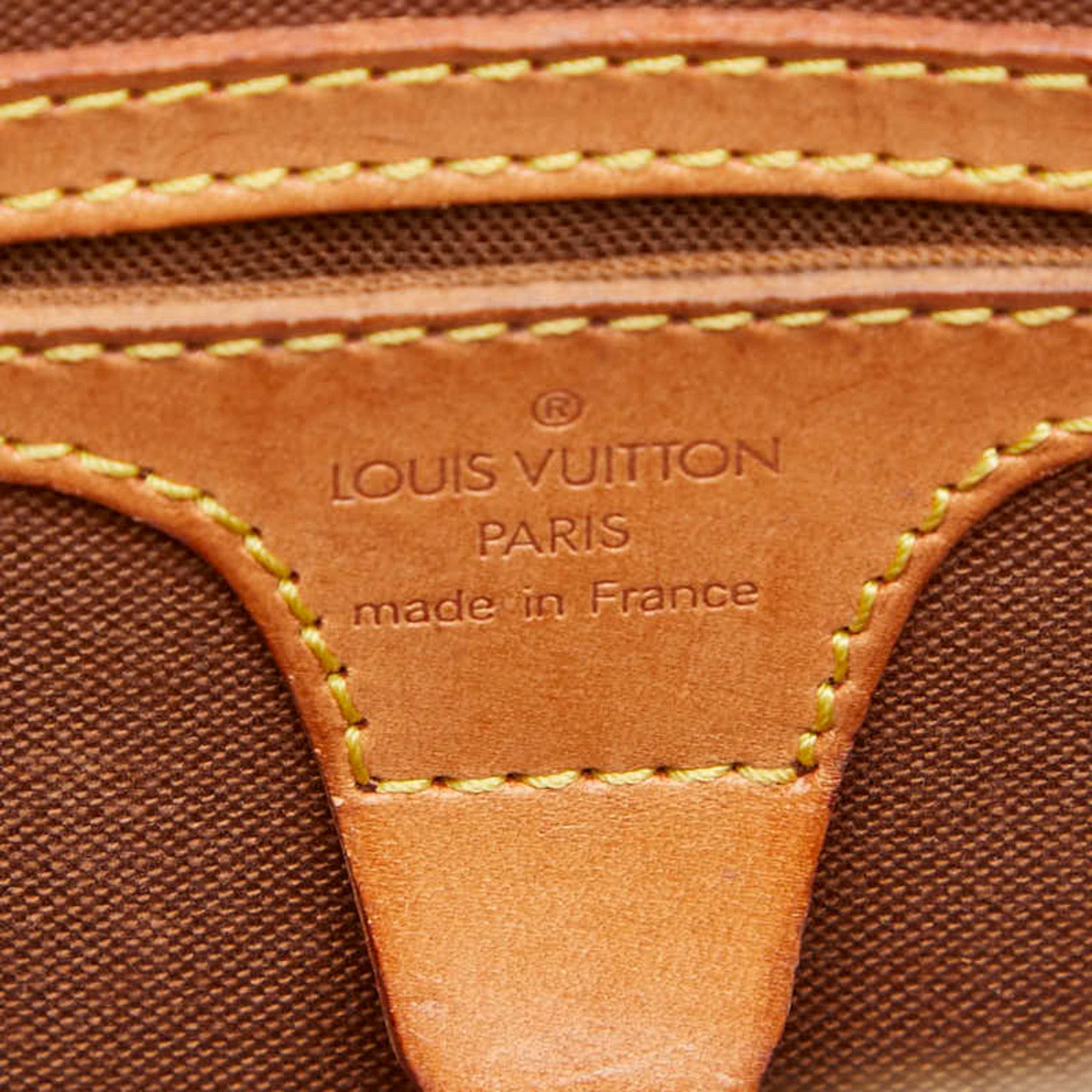 Louis Vuitton Brown Pvc Leather Handbag (Pre-Owned)