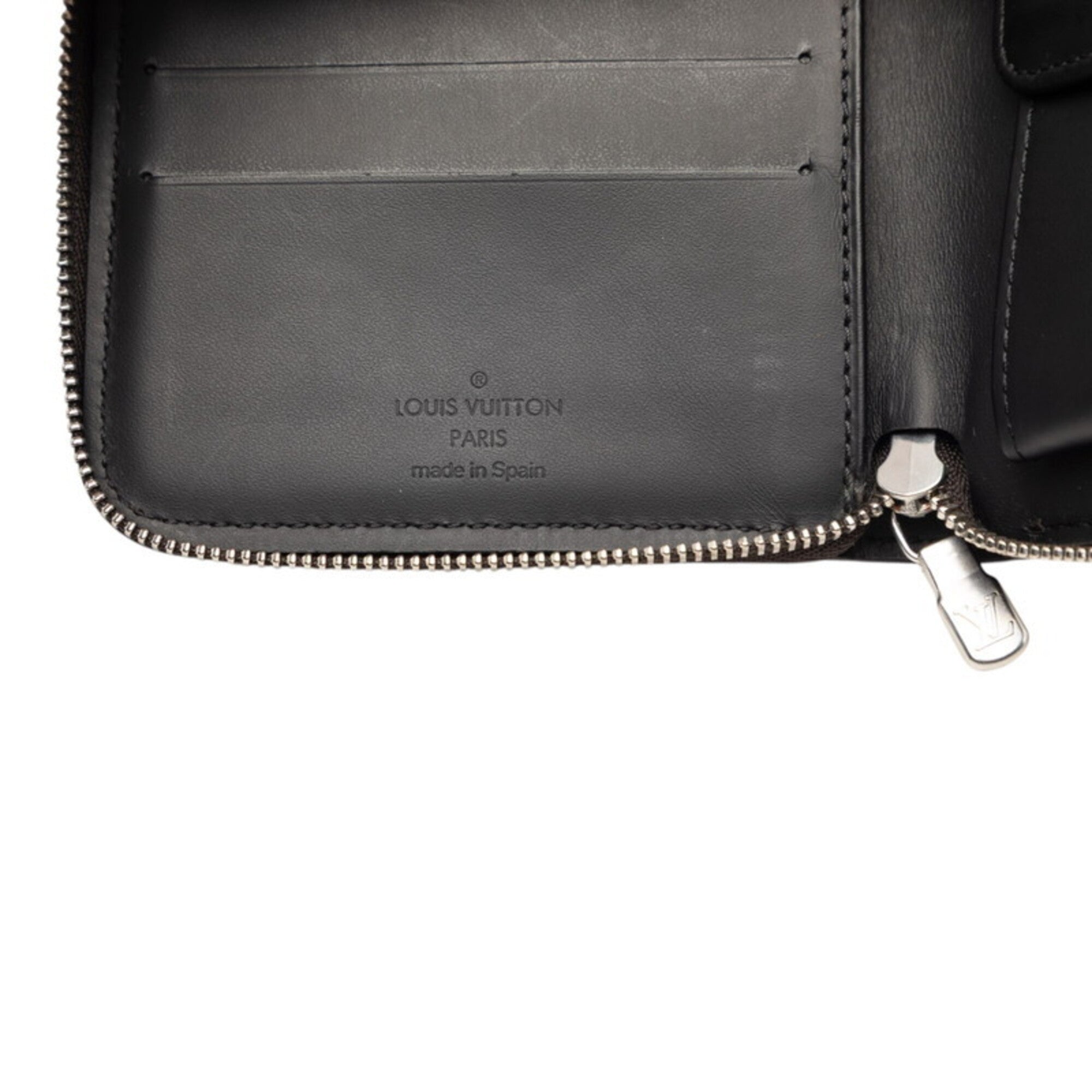 Louis Vuitton Brown Coffee Leather Wallet (Bi-Fold) (Pre-Owned)