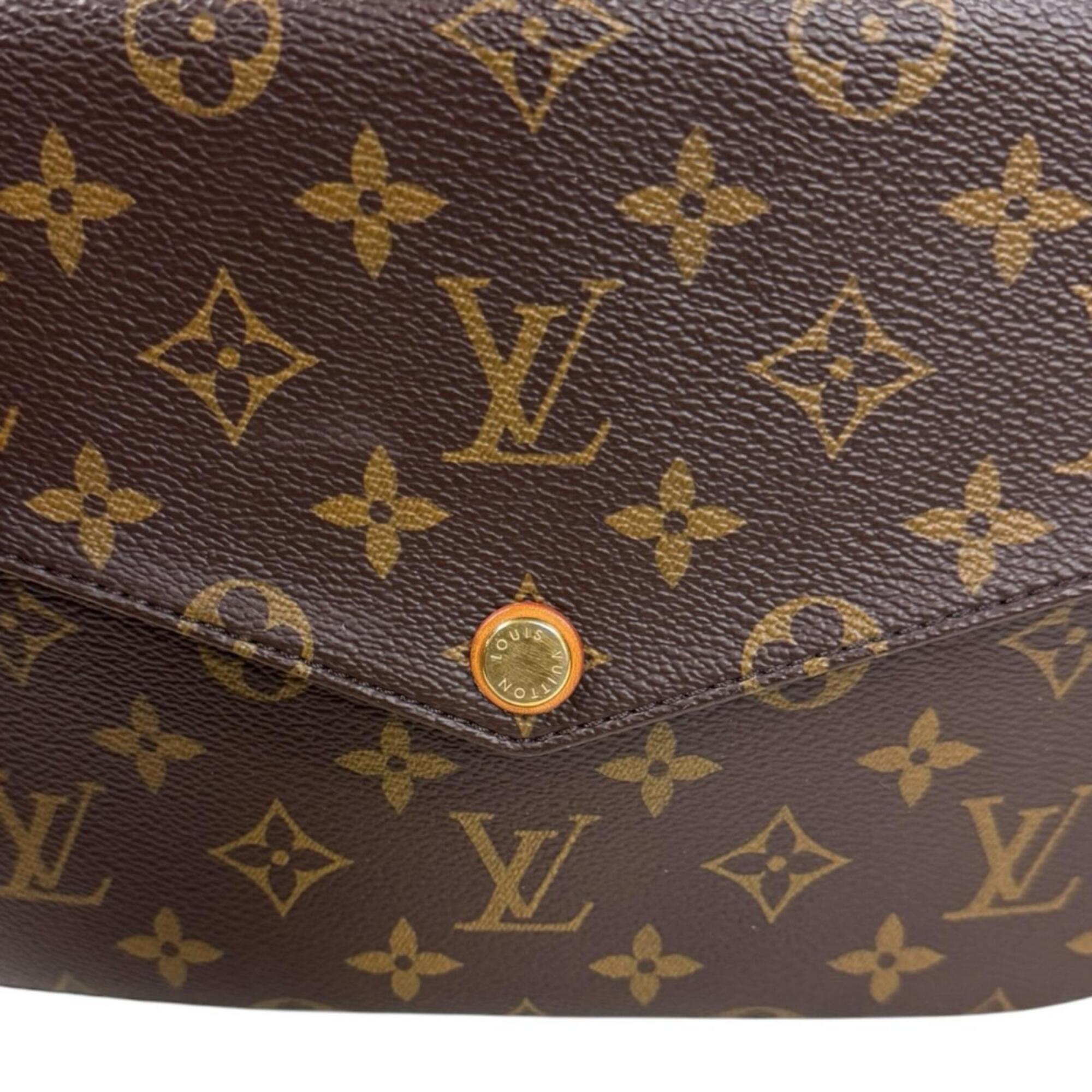 Louis Vuitton Brown Monogram Or Monogram Shoulder Bag (Pre-Owned)