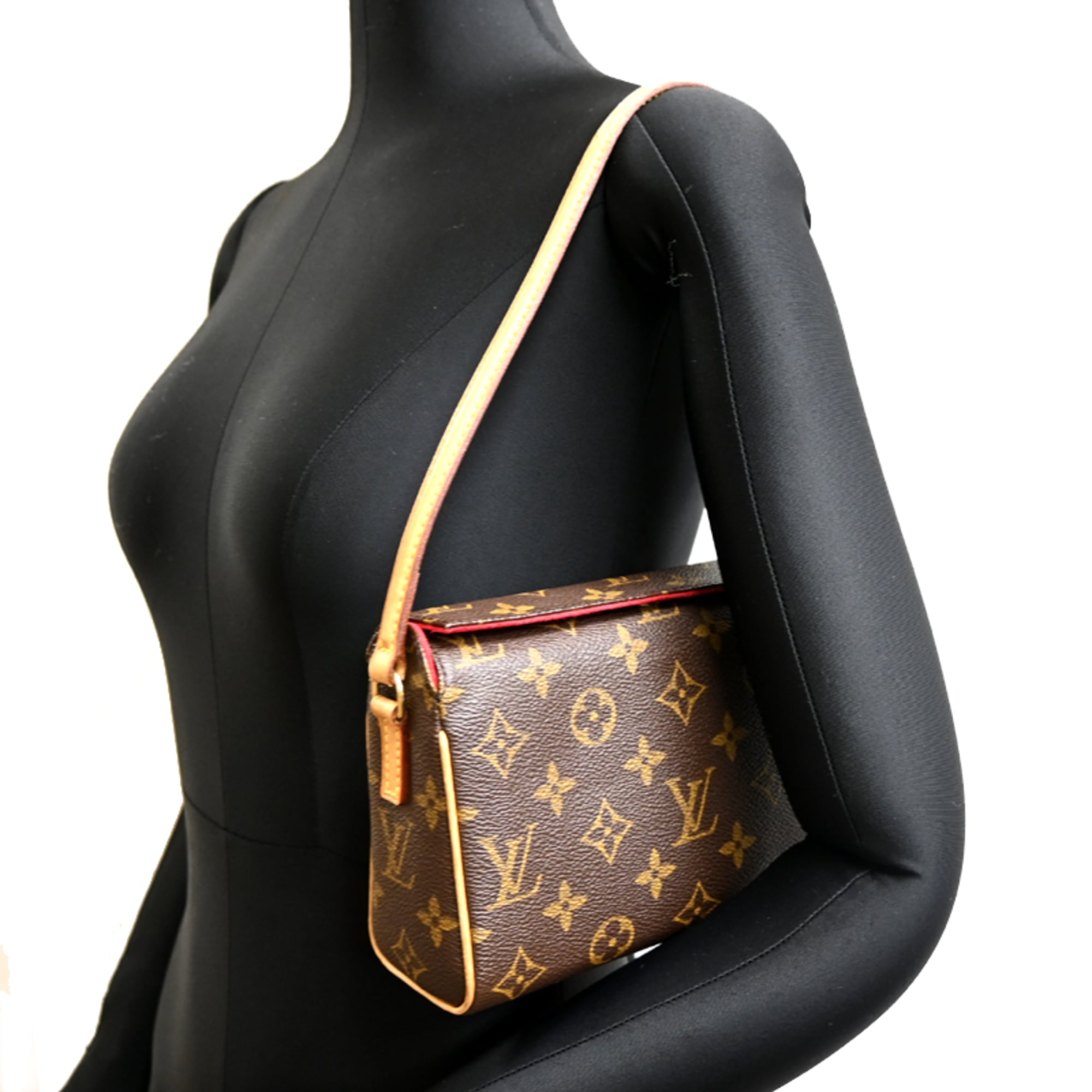 Louis Vuitton Brown Monogram Shoulder Bag (Pre-Owned)