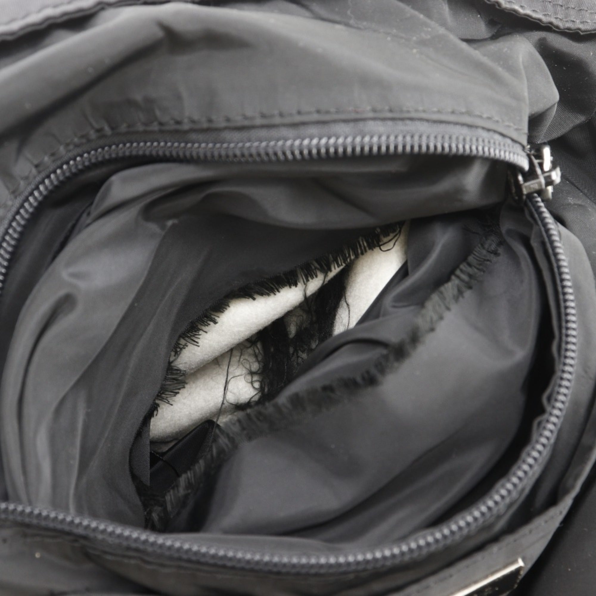 Prada Black Nylon Tote Bag (Pre-Owned)