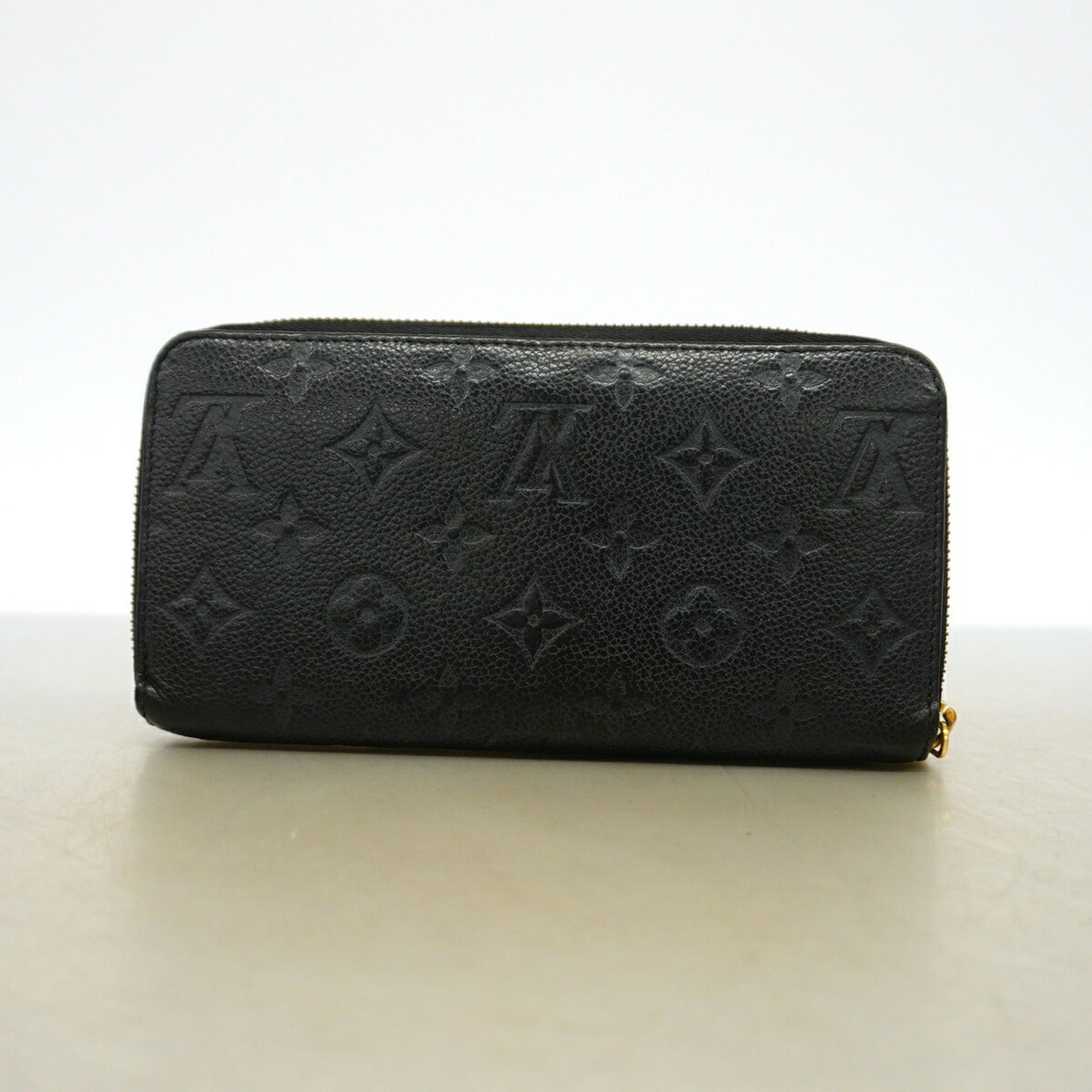 Louis Vuitton Noir Long Wallet (Bi-Fold) (Pre-Owned)