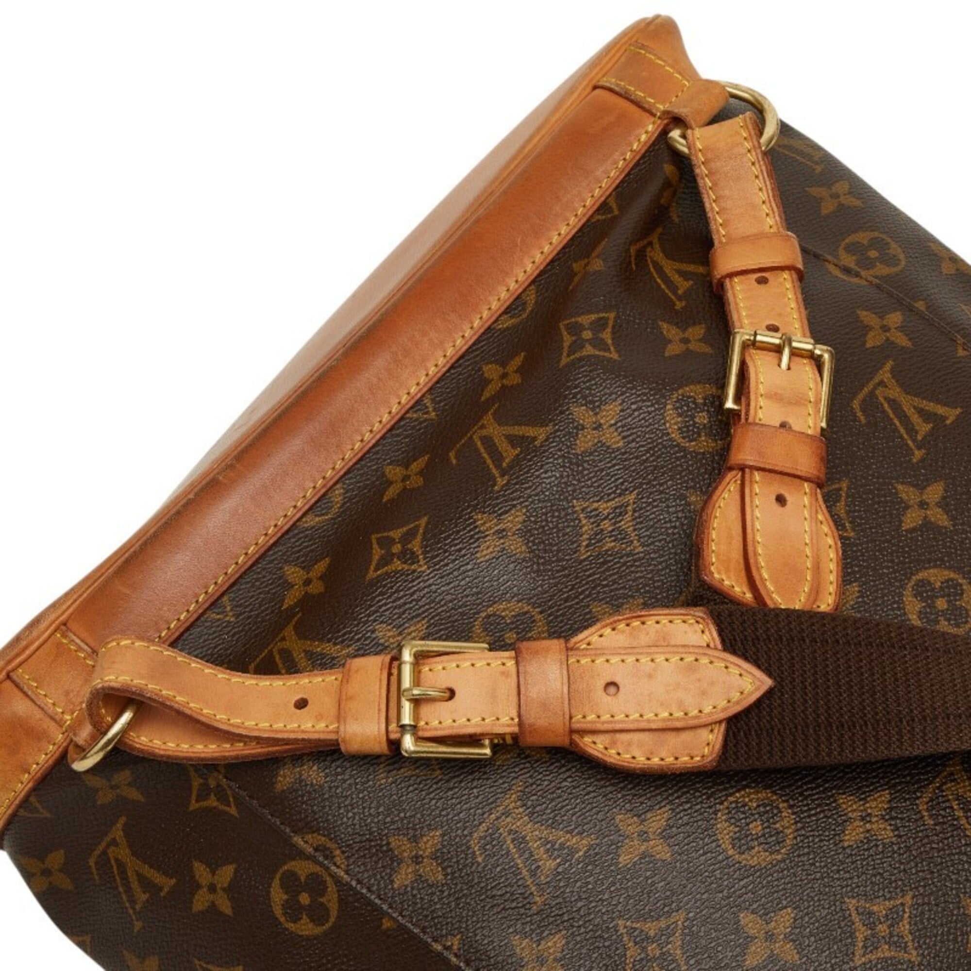 Louis Vuitton Brown Pvc Leather Backpack (Pre-Owned)