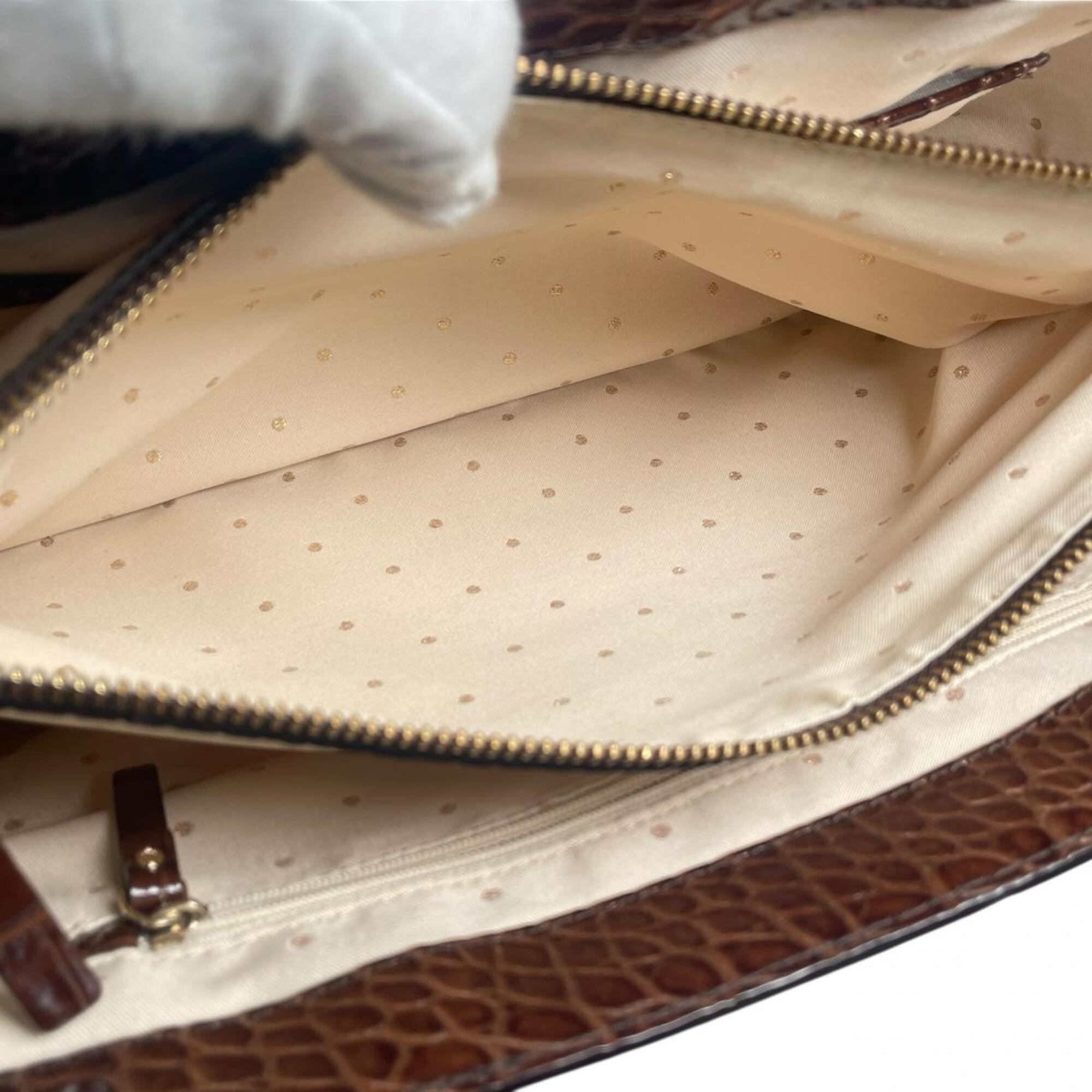 Kate Spade Brown Leather Handbag (Pre-Owned)
