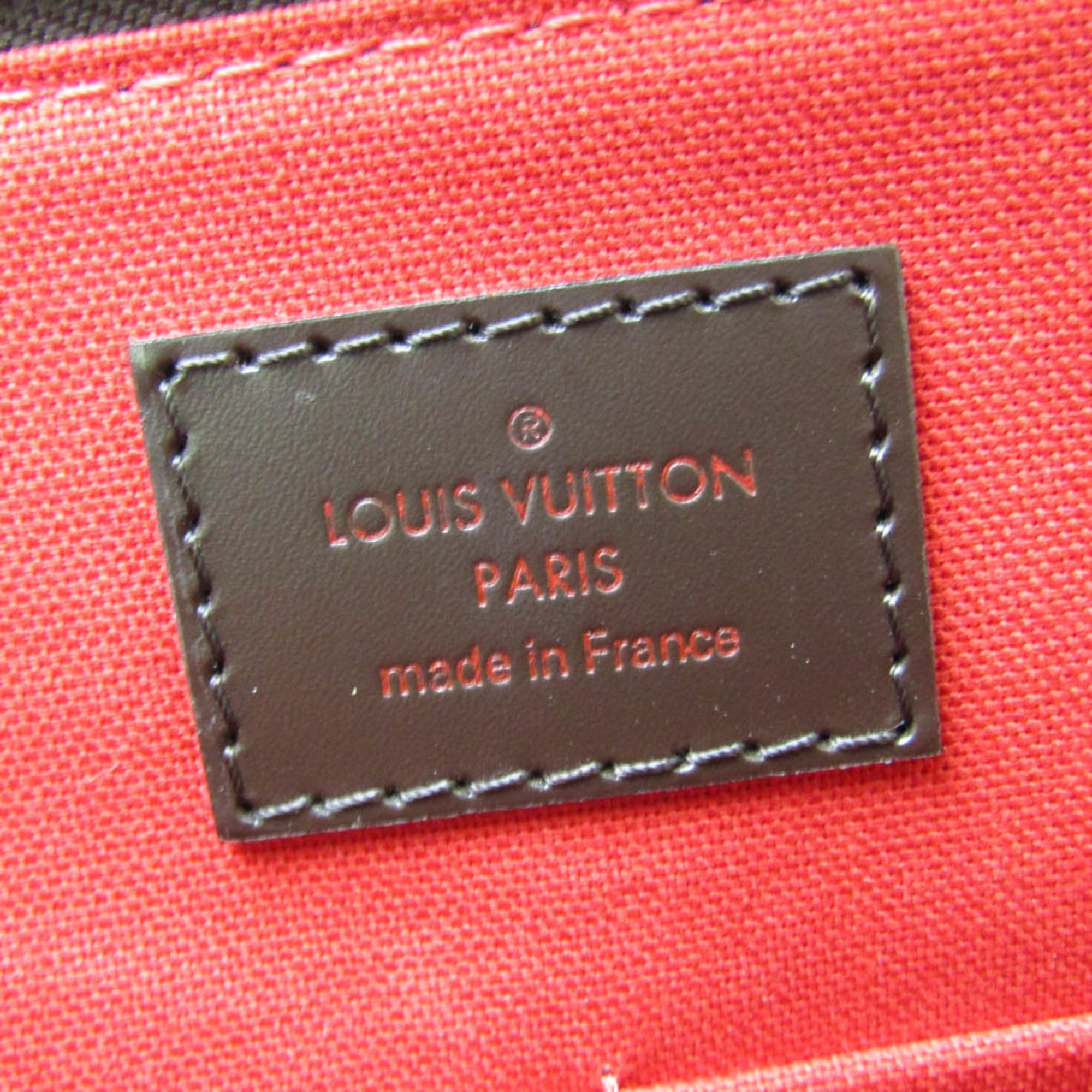 Louis Vuitton Damier Ebene Damier Canvas Tote Bag (Pre-Owned)