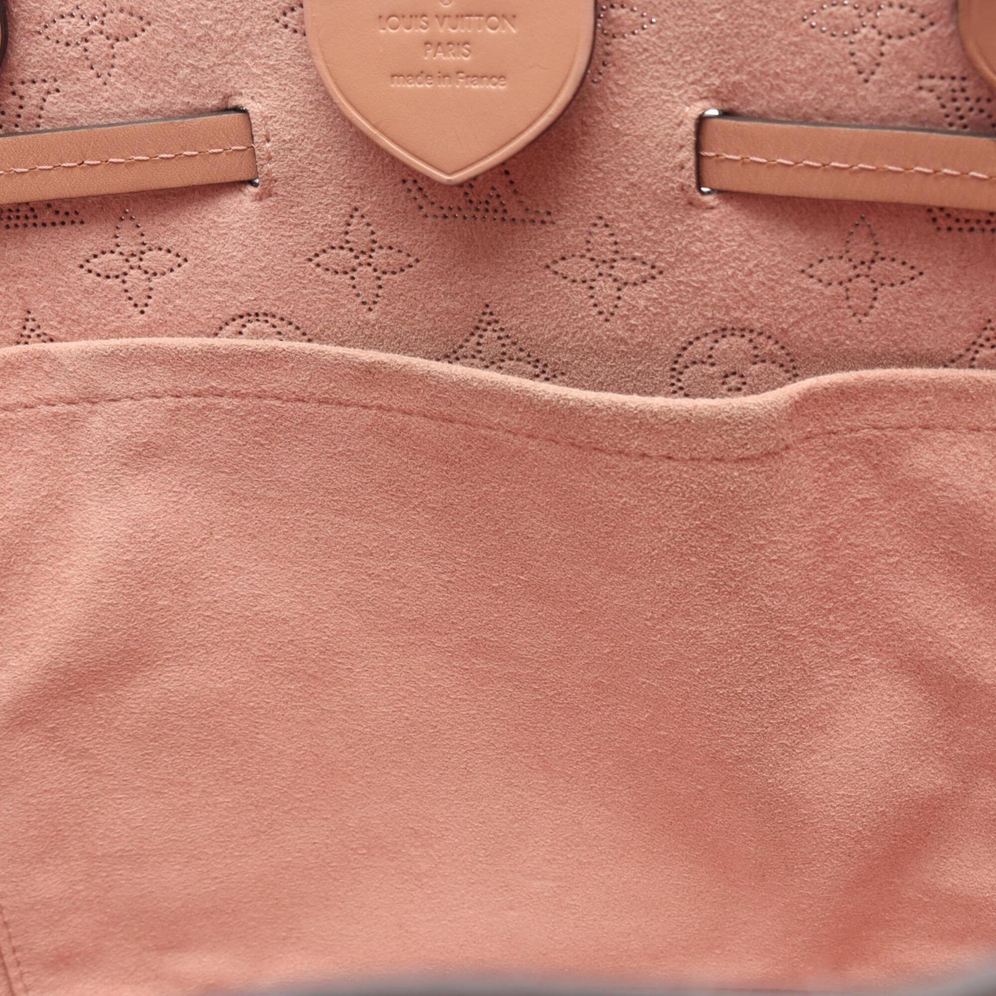 Louis Vuitton Pink Leather Handbag Pouch (Pre-Owned)
