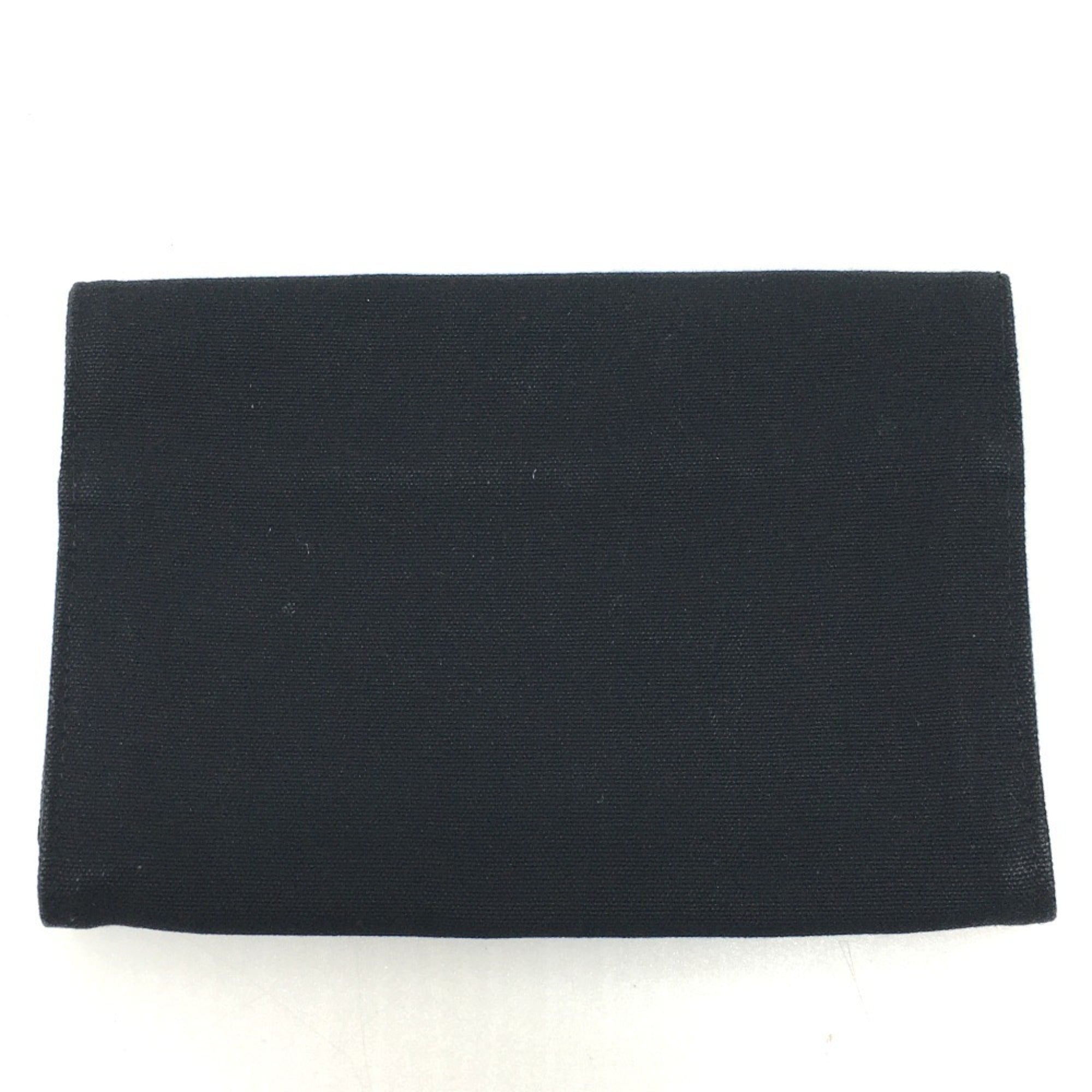Hermes Bolide Black Canvas Pouch (Pre-Owned)