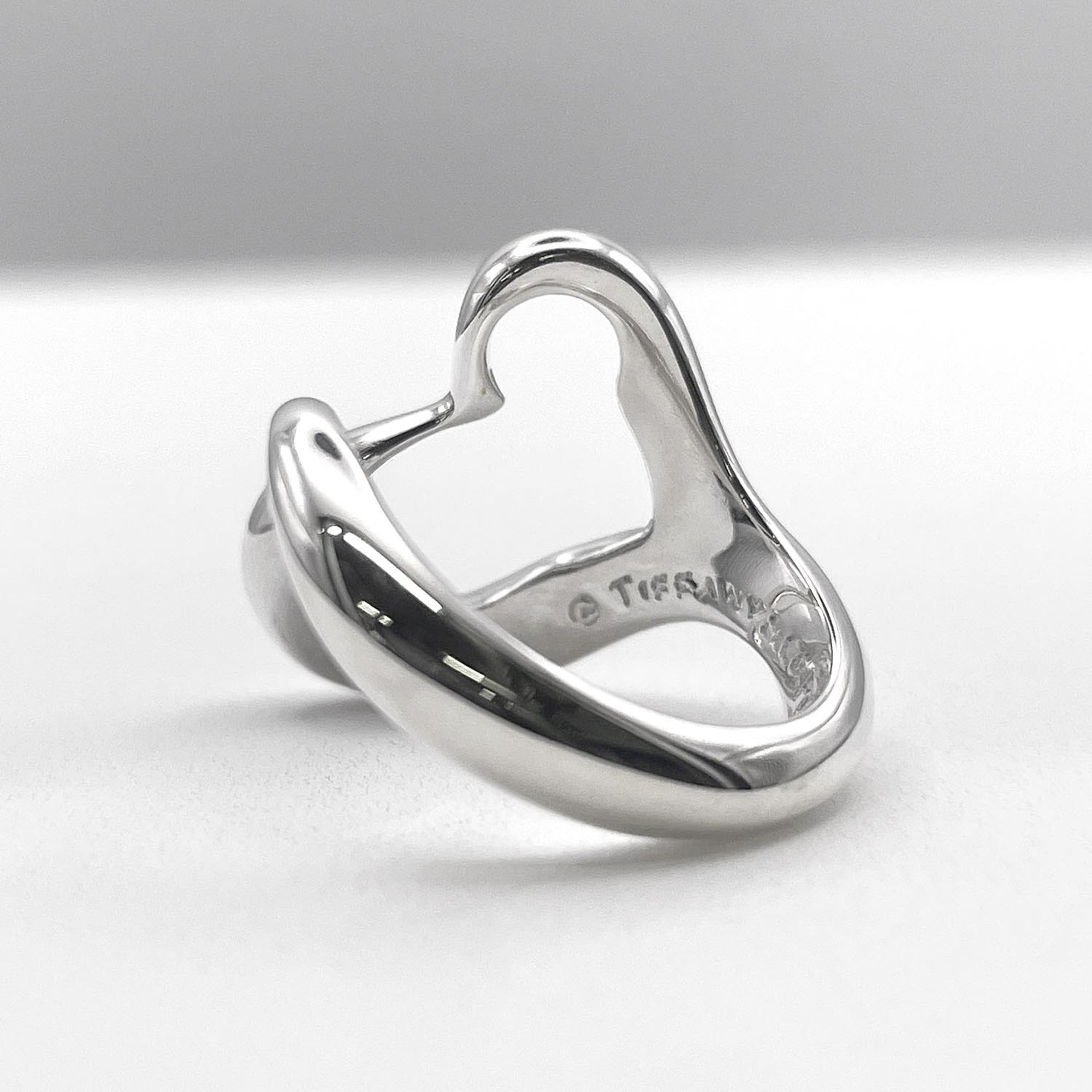 Tiffany Silver Silver 925 Band Ring (Pre-Owned)