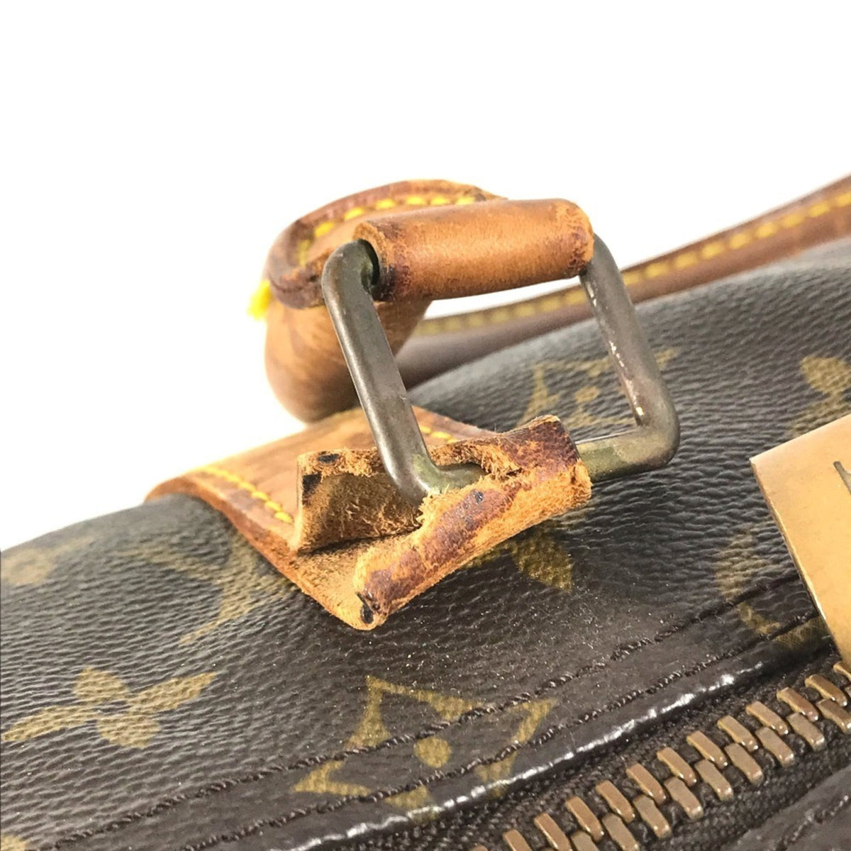 Louis Vuitton Brown Monogram Canvas Boston Bag Handbag (Pre-Owned)
