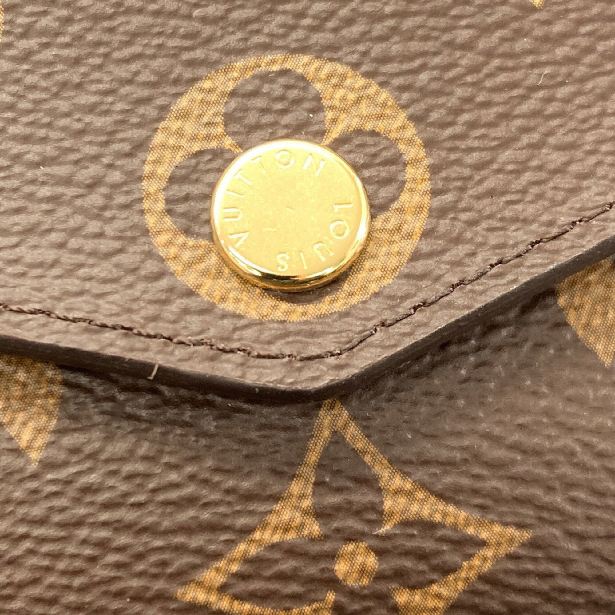 Louis Vuitton Fuchsia Monogram Monogram Long Wallet (Bi-Fold) (Pre-Owned)