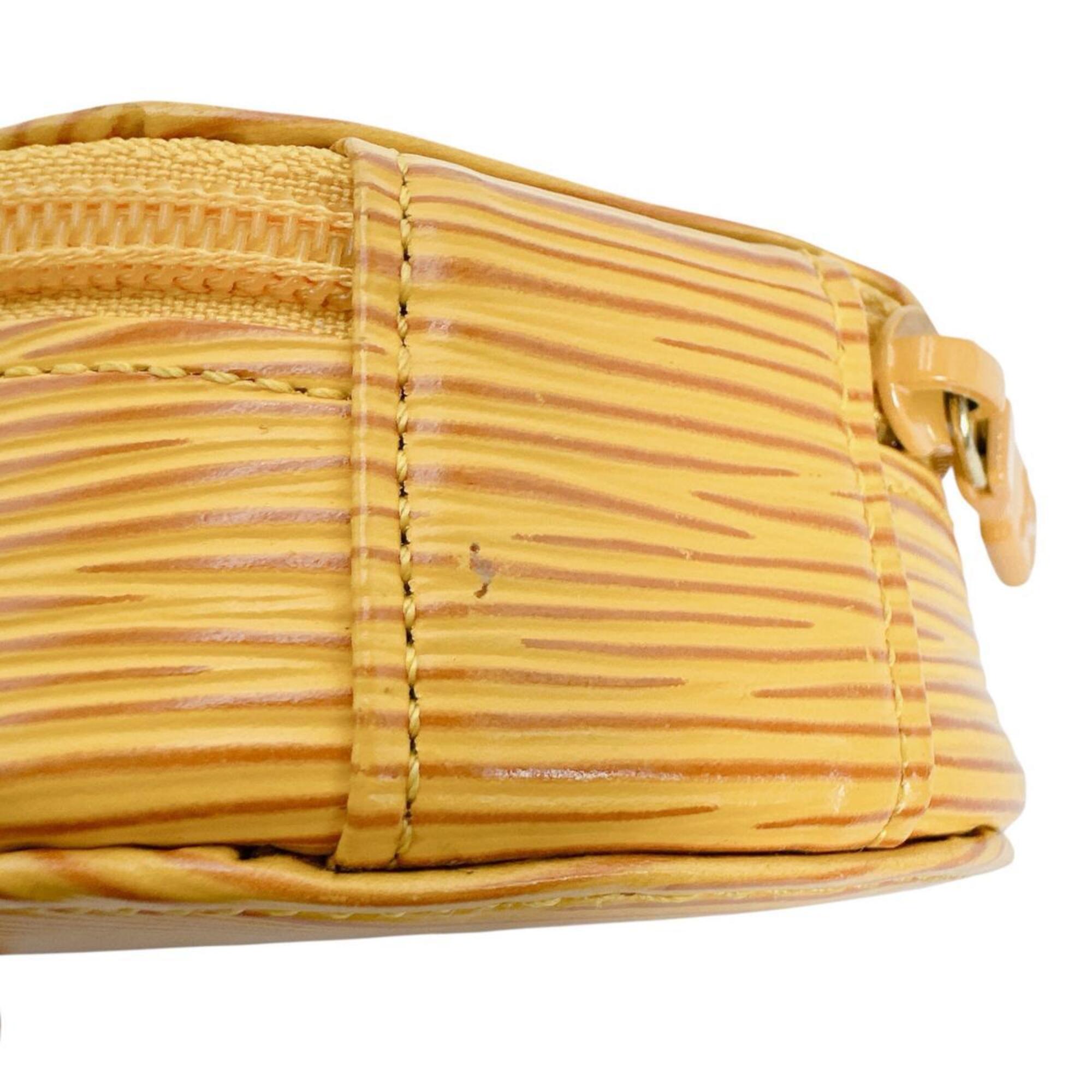 Louis Vuitton Yellow Epi Leather Pouch (Pre-Owned)