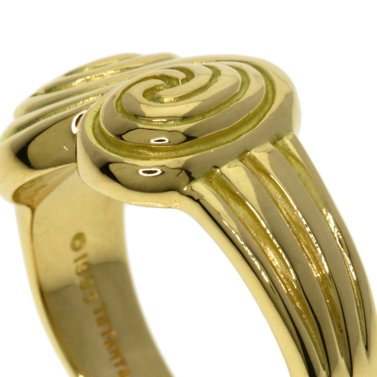 Tiffany Yellow Gold (18K) Band Ring (Pre-Owned)