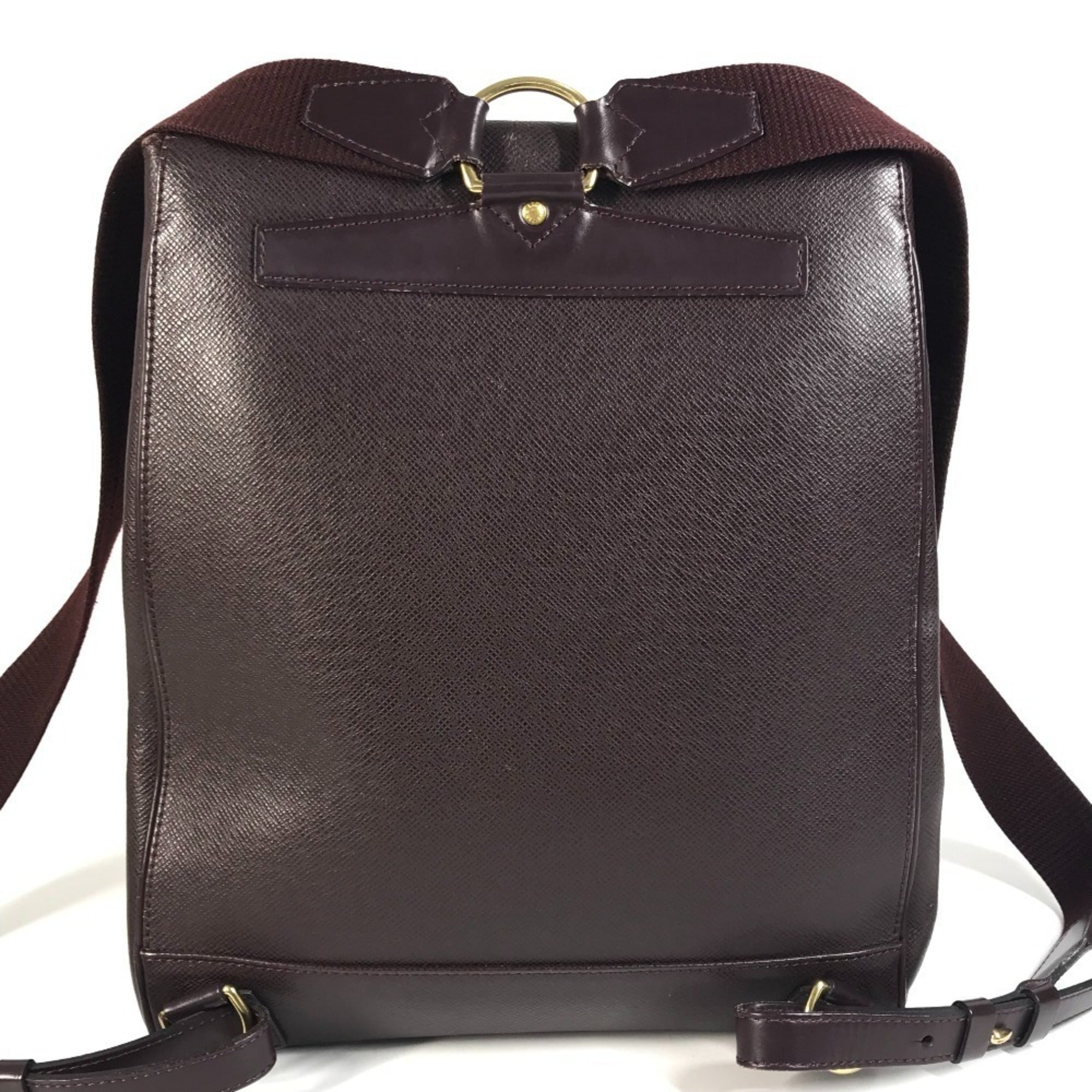 Louis Vuitton Acajou Taiga Leather Backpack (Pre-Owned)