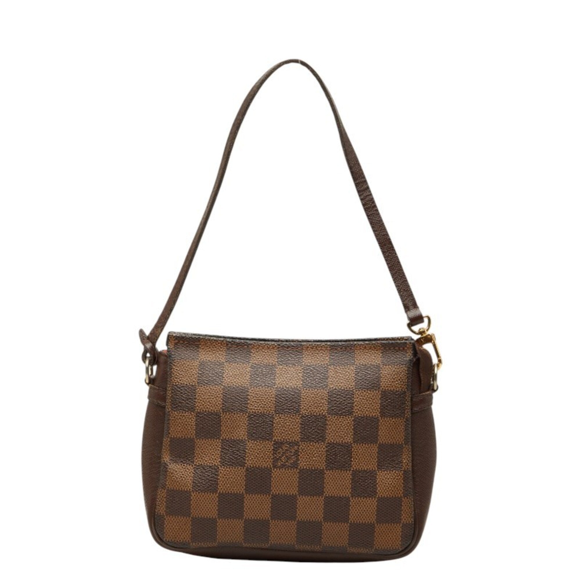 Louis Vuitton Brown Pvc Leather Handbag (Pre-Owned)