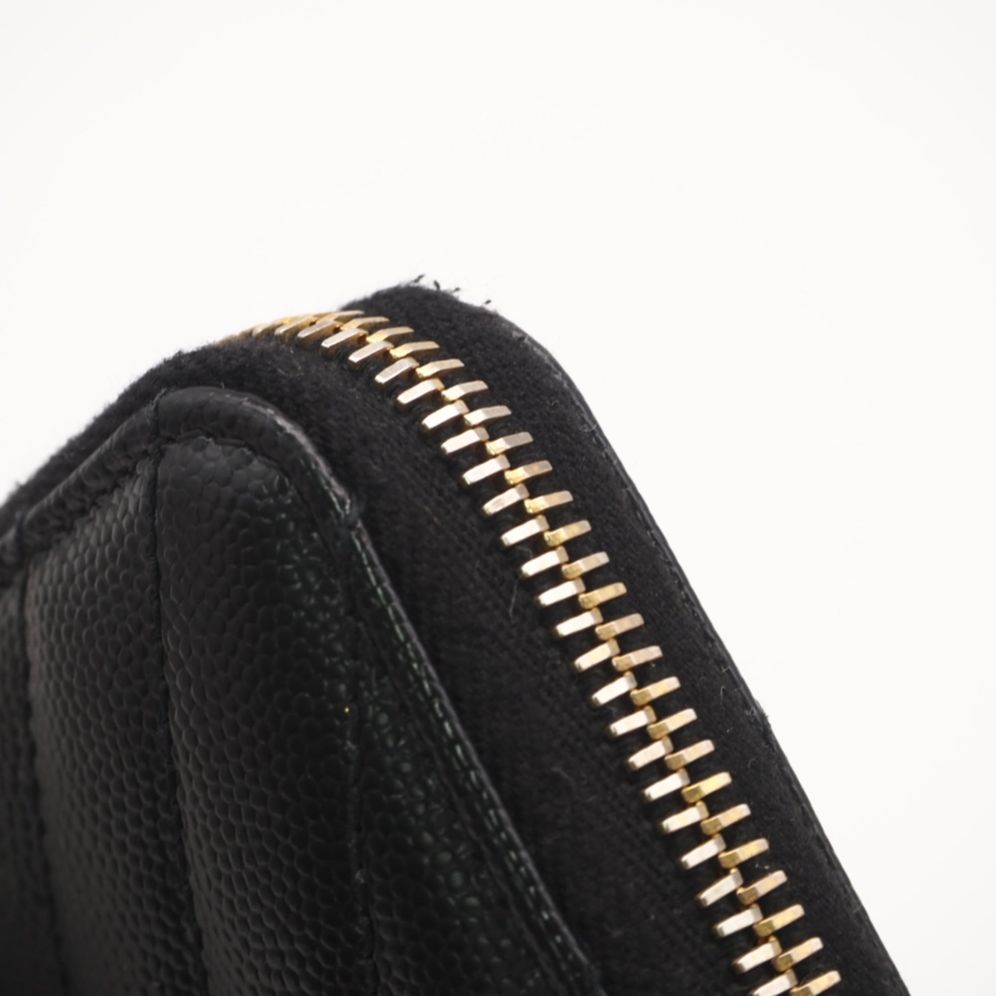 Saint Laurent Black Long Wallet (Bi-Fold) (Pre-Owned)