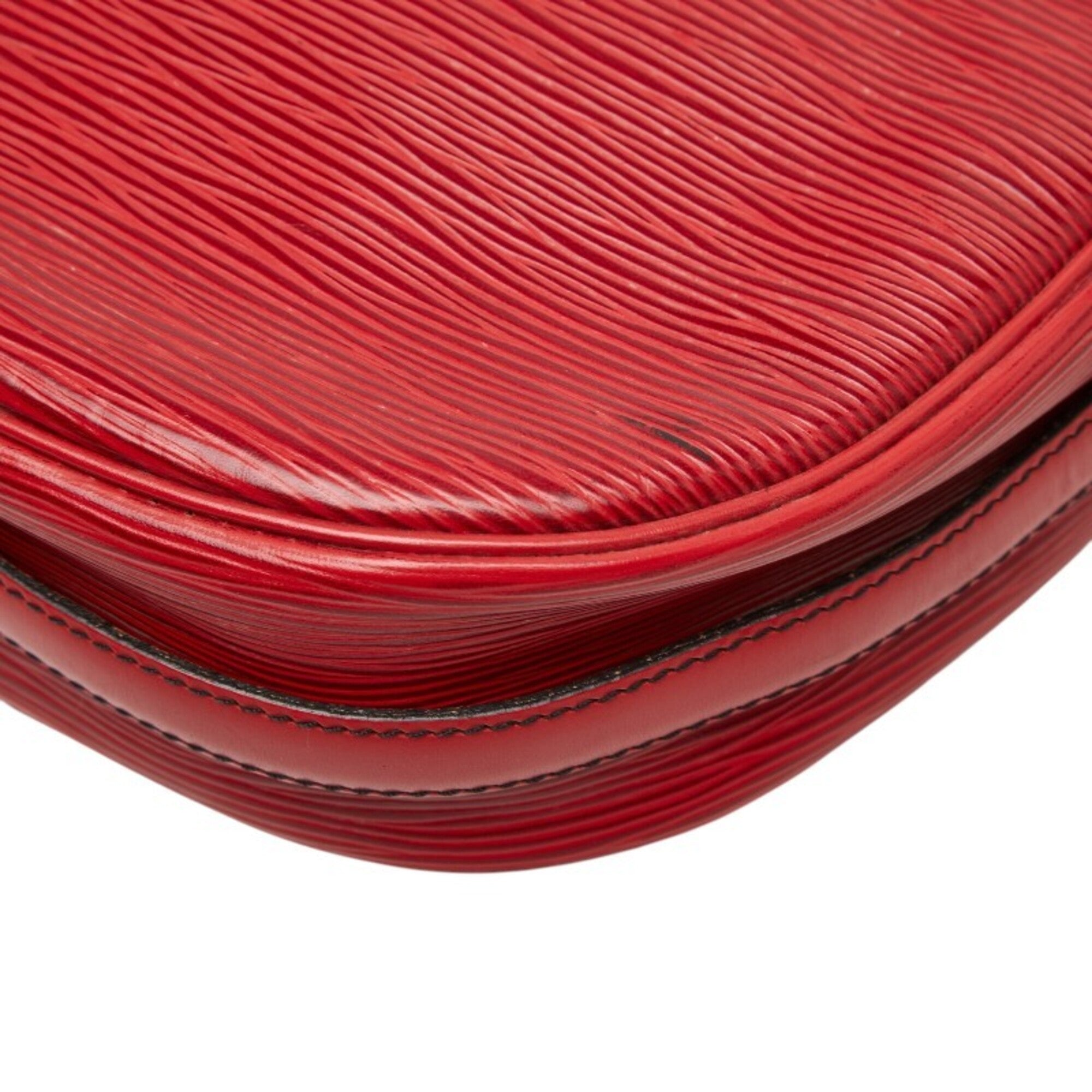 Louis Vuitton Epi Castilian Red Leather Shoulder Bag (Pre-Owned)