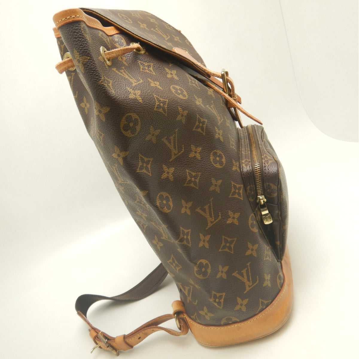 Louis Vuitton Brown Monogram Backpack (Pre-Owned)