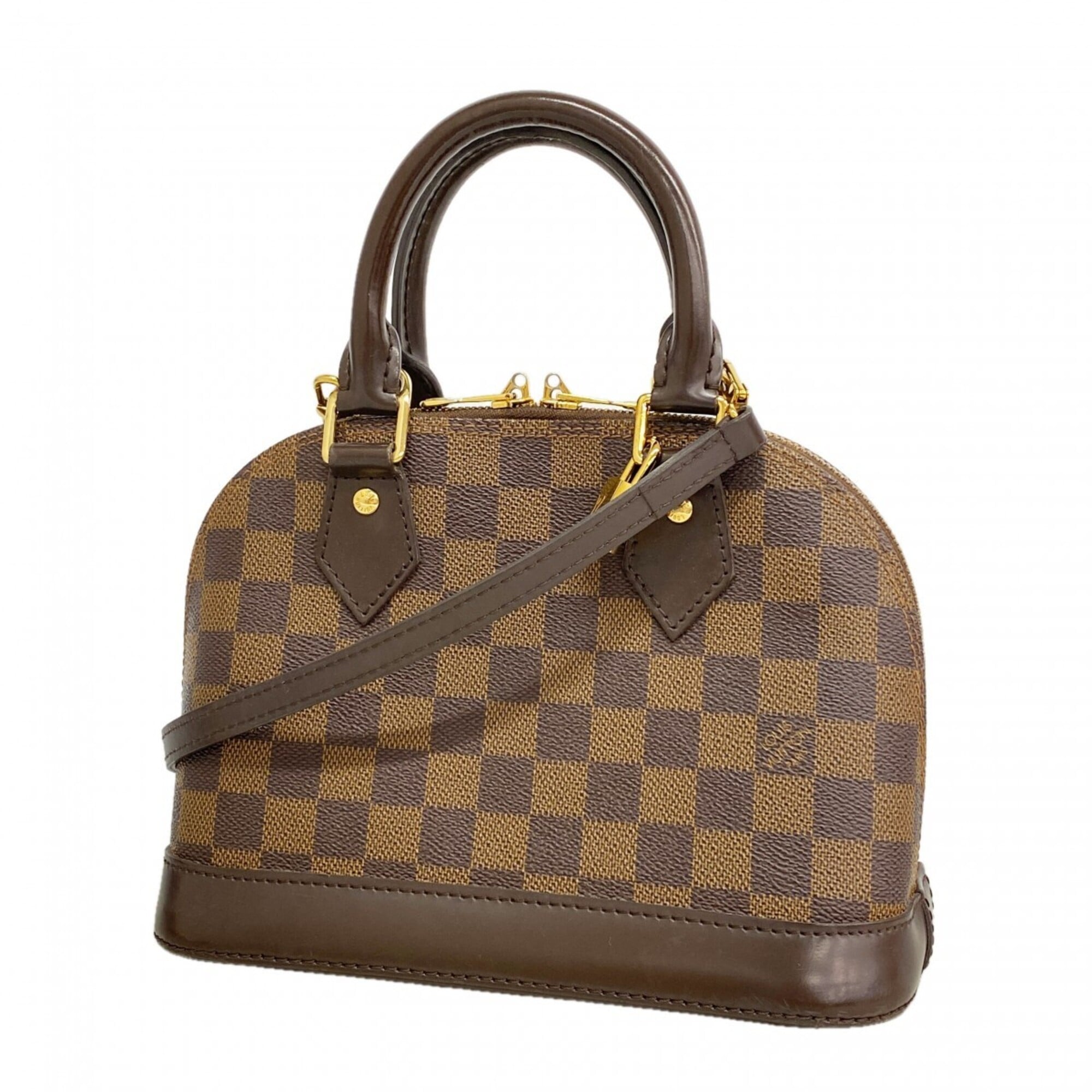 Louis Vuitton Ebene Handbag (Pre-Owned)