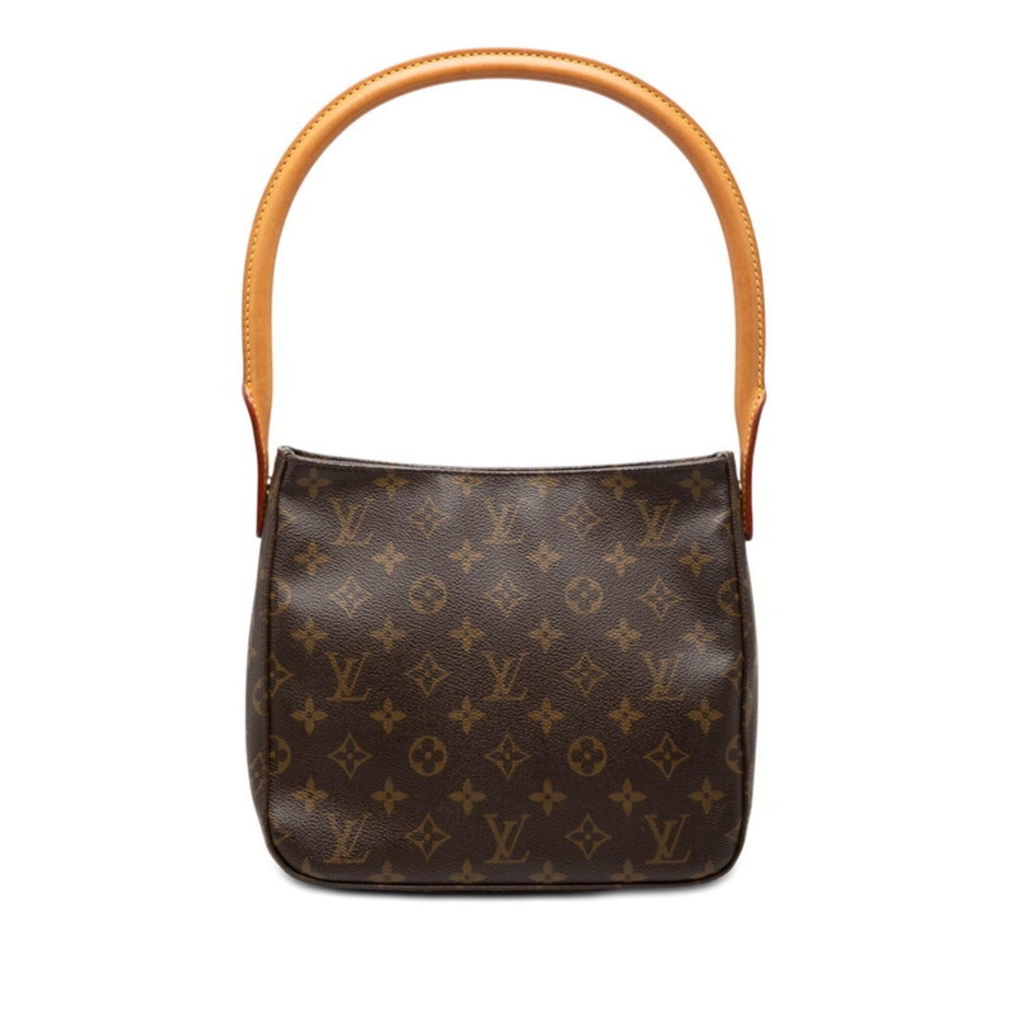 Louis Vuitton Brown Pvc Leather Shoulder Bag (Pre-Owned)