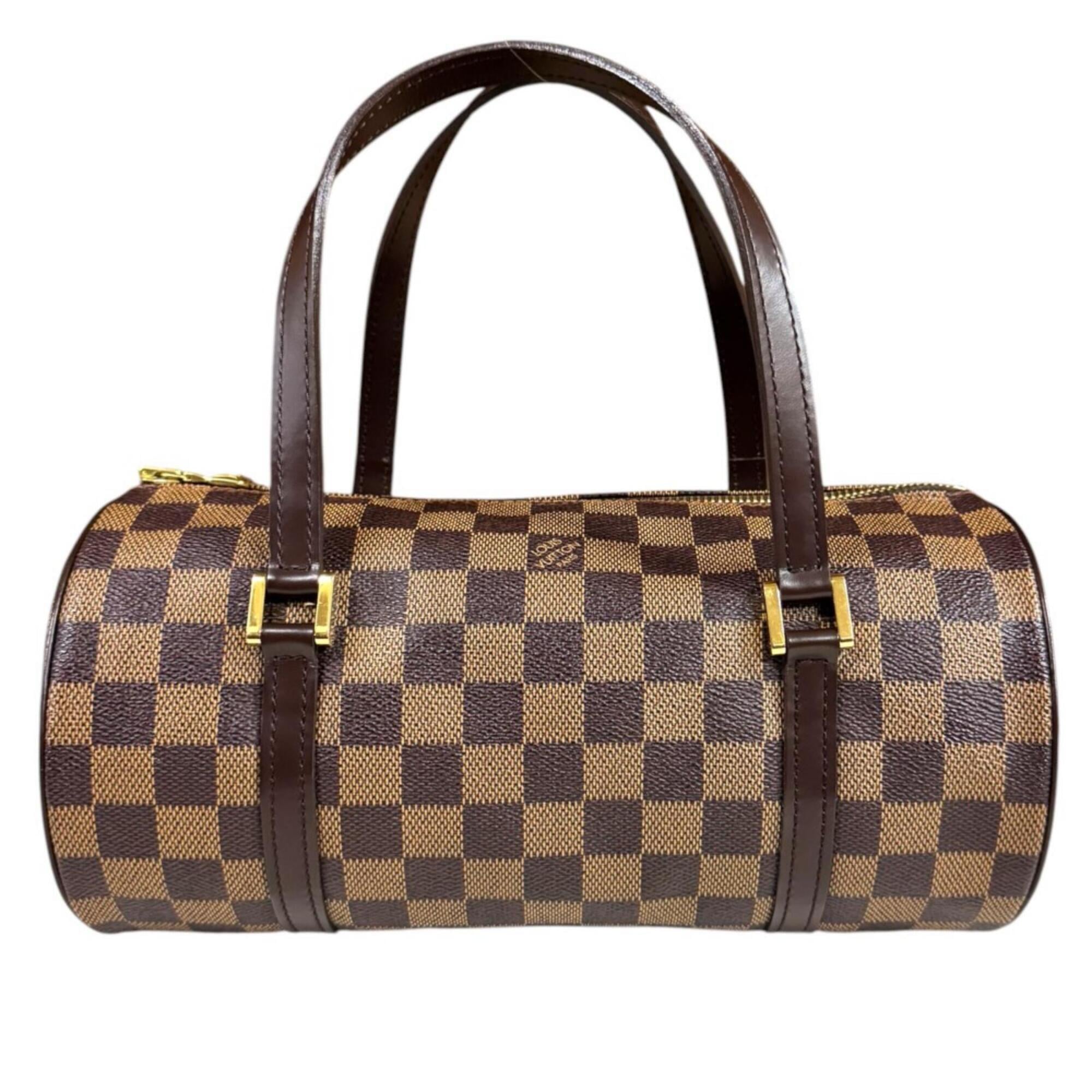 Louis Vuitton Brown Damier Canvas Handbag (Pre-Owned)
